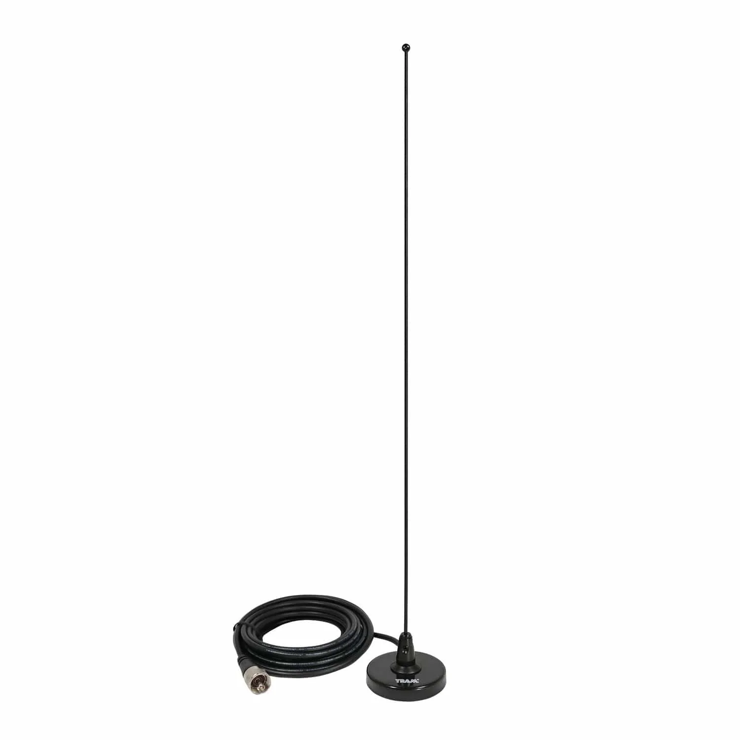 Tram 150 MHz to 155 MHz VHF Pre-Tuned Magnet Antenna, 19-1/4-In. Tall with 12-Ft. RG58 Cable and PL-259 Connector - Image 2