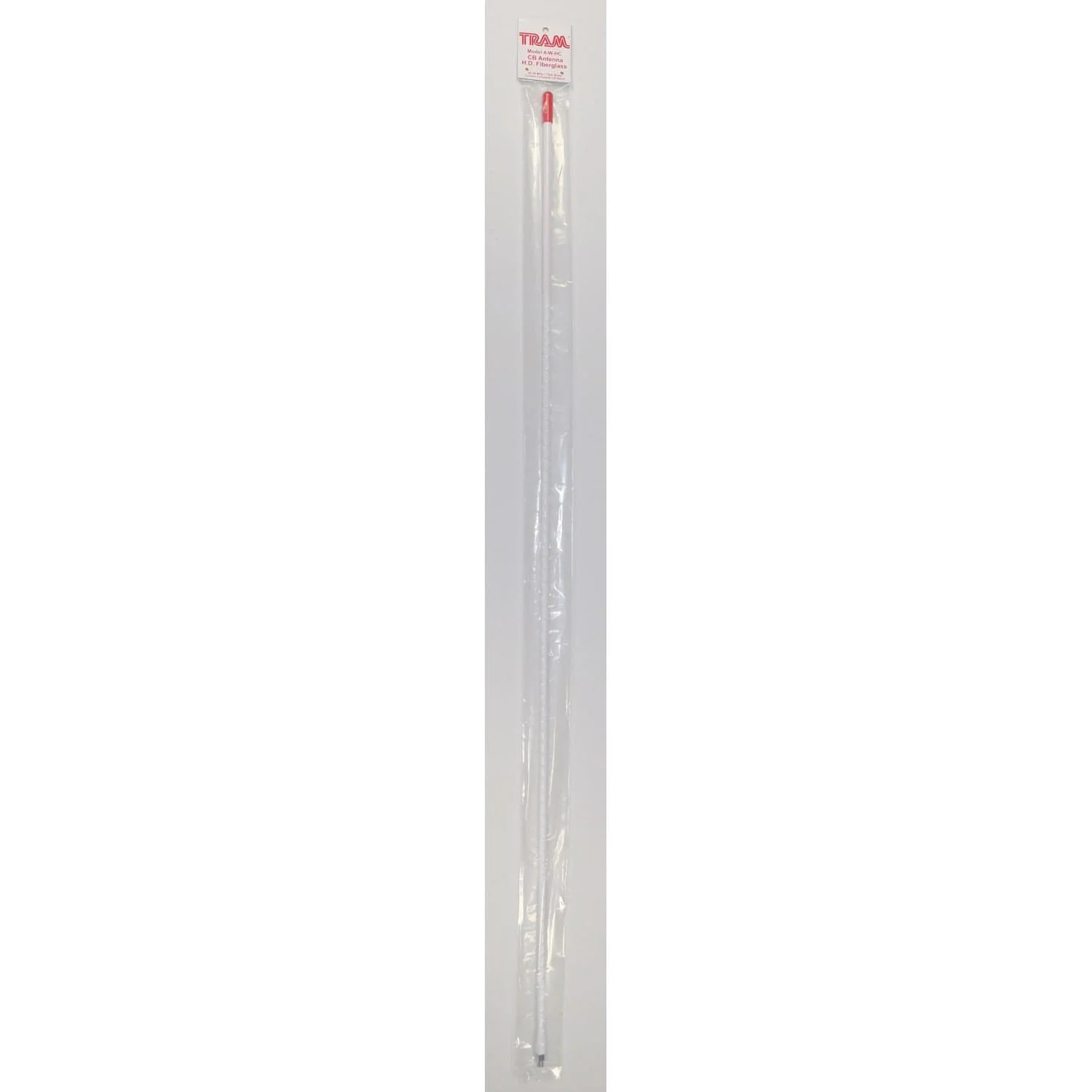 Tram 1500-Watt 26-MHz to 29-MHz Fiberglass Whip CB AM/FM/SSB Antenna, 4 Ft., White - Image 4