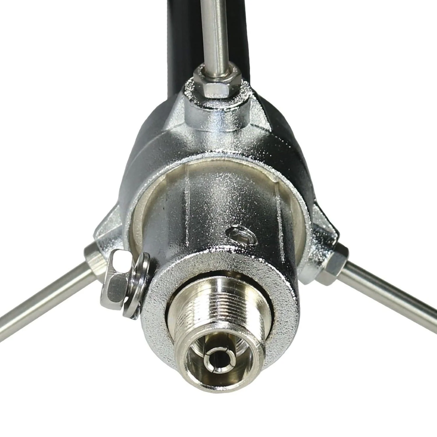 Tram 200-Watt Dual-Band 2-Section Fiberglass Base Antenna with 50-Ohm UHF SO-239 Connector, 8-Ft. 4-In. Tall, Black - Image 5