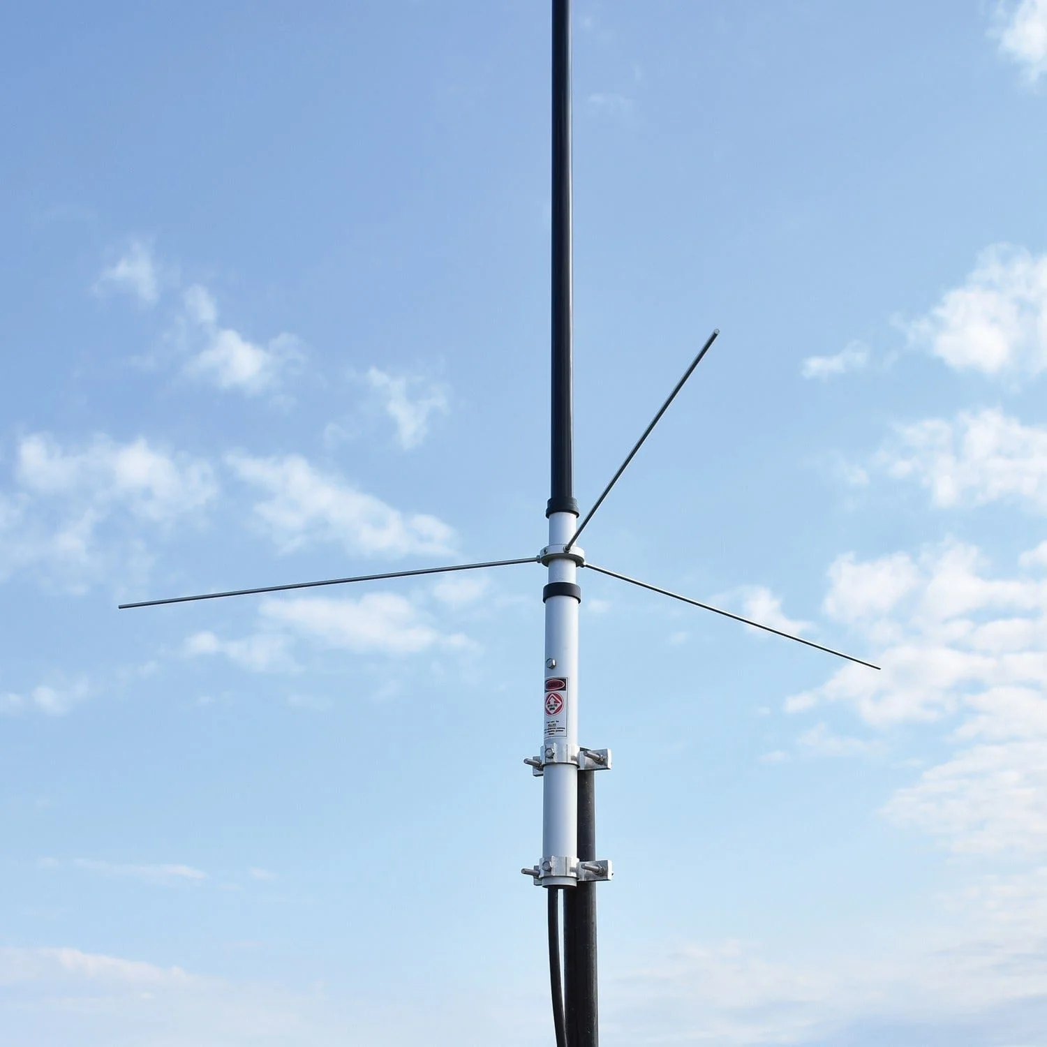 Tram 200-Watt Dual-Band 3-Section Fiberglass Base Antenna with 50-Ohm UHF SO-239 Connector, 17-Ft. Tall, Black - Image 3