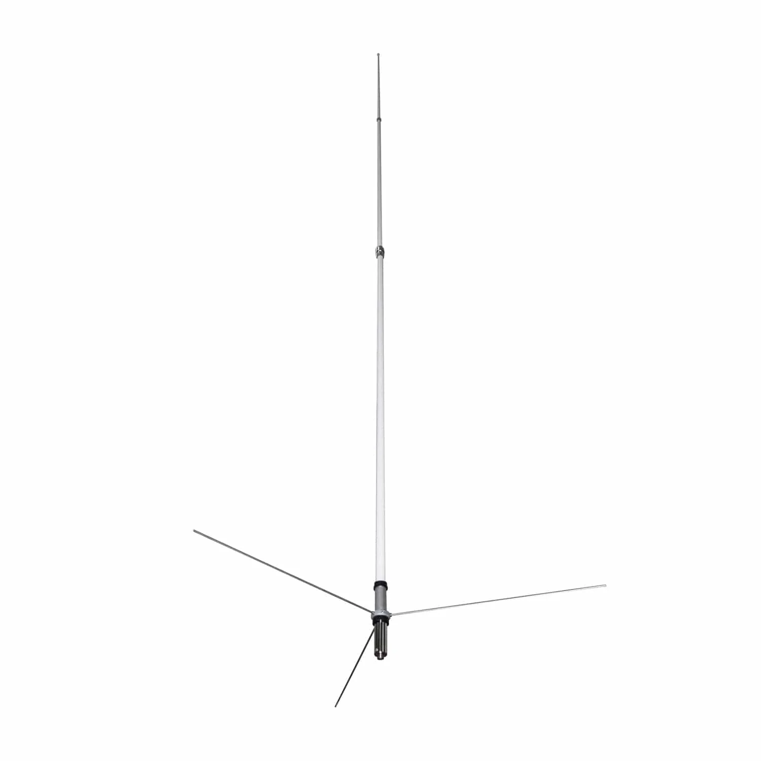 Tram 200-Watt Dual-Band 3-Section Fiberglass Base Antenna with 50-Ohm UHF SO-239 Connector, 17-Ft. Tall, White
