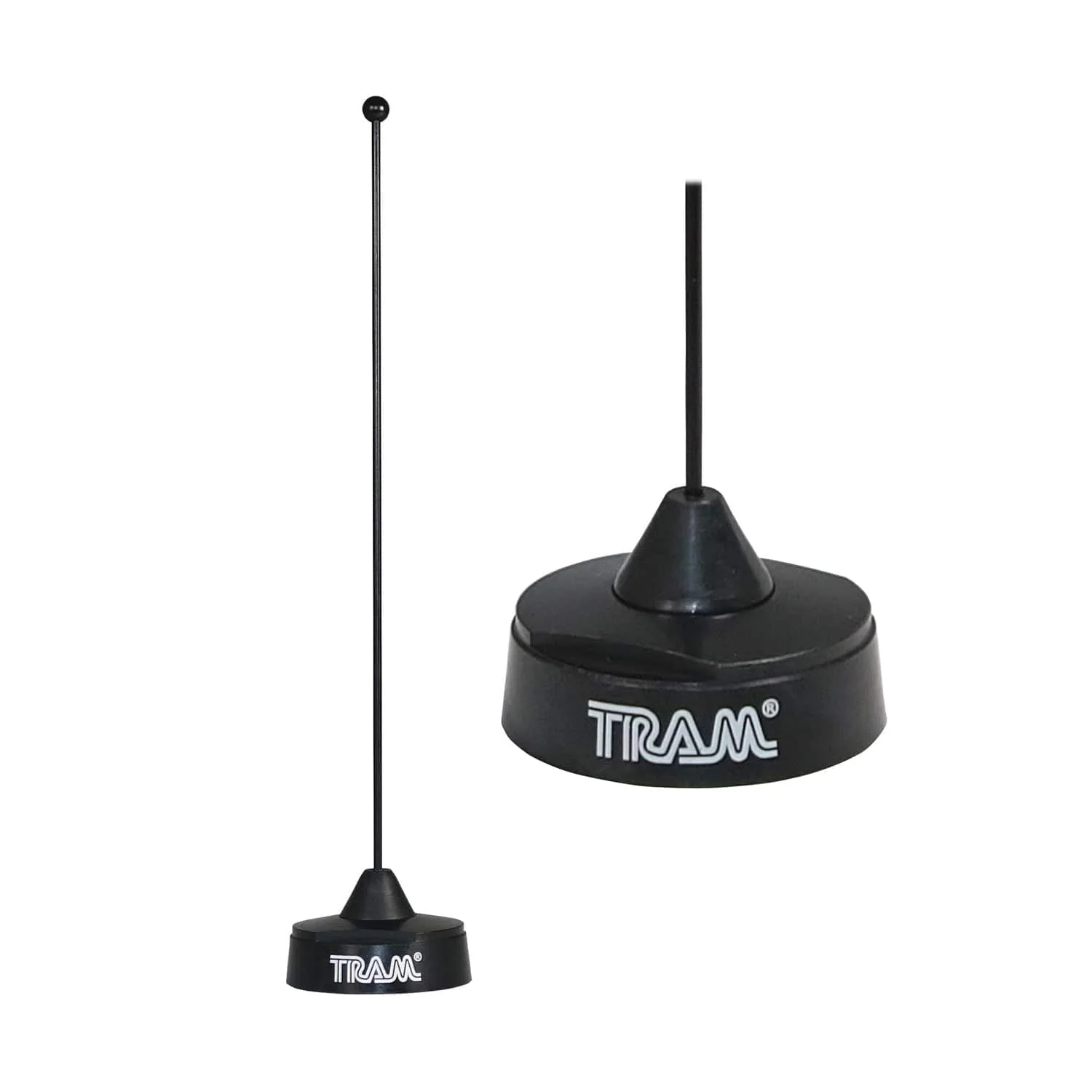 Tram 200-Watt Pretuned 410 MHz to 490 MHz Black-Nut-Type Quarter-Wave Antenna with NMO Mounting
