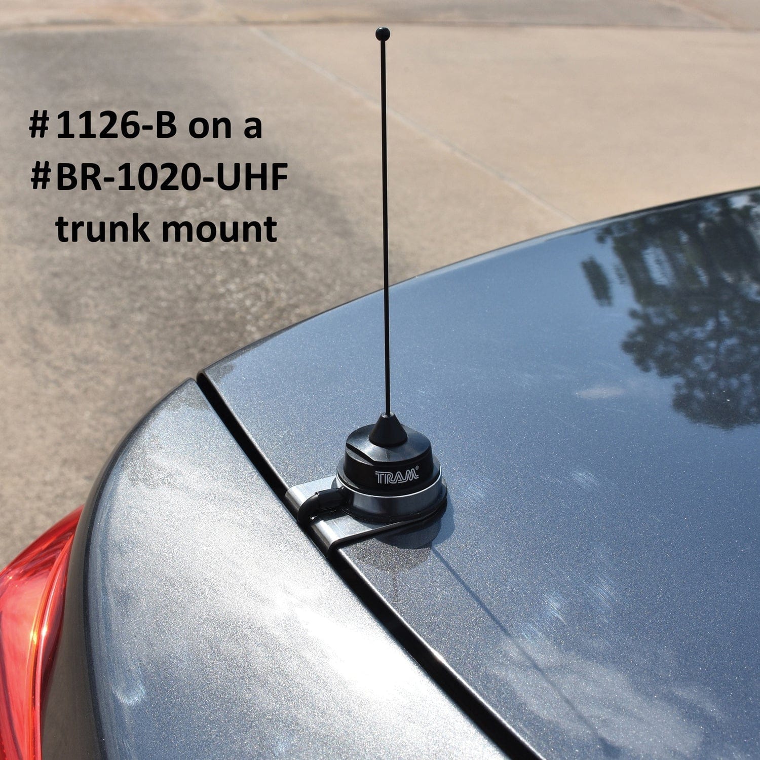 Tram 200-Watt Pretuned 410 MHz to 490 MHz Black-Nut-Type Quarter-Wave Antenna with NMO Mounting - Image 3