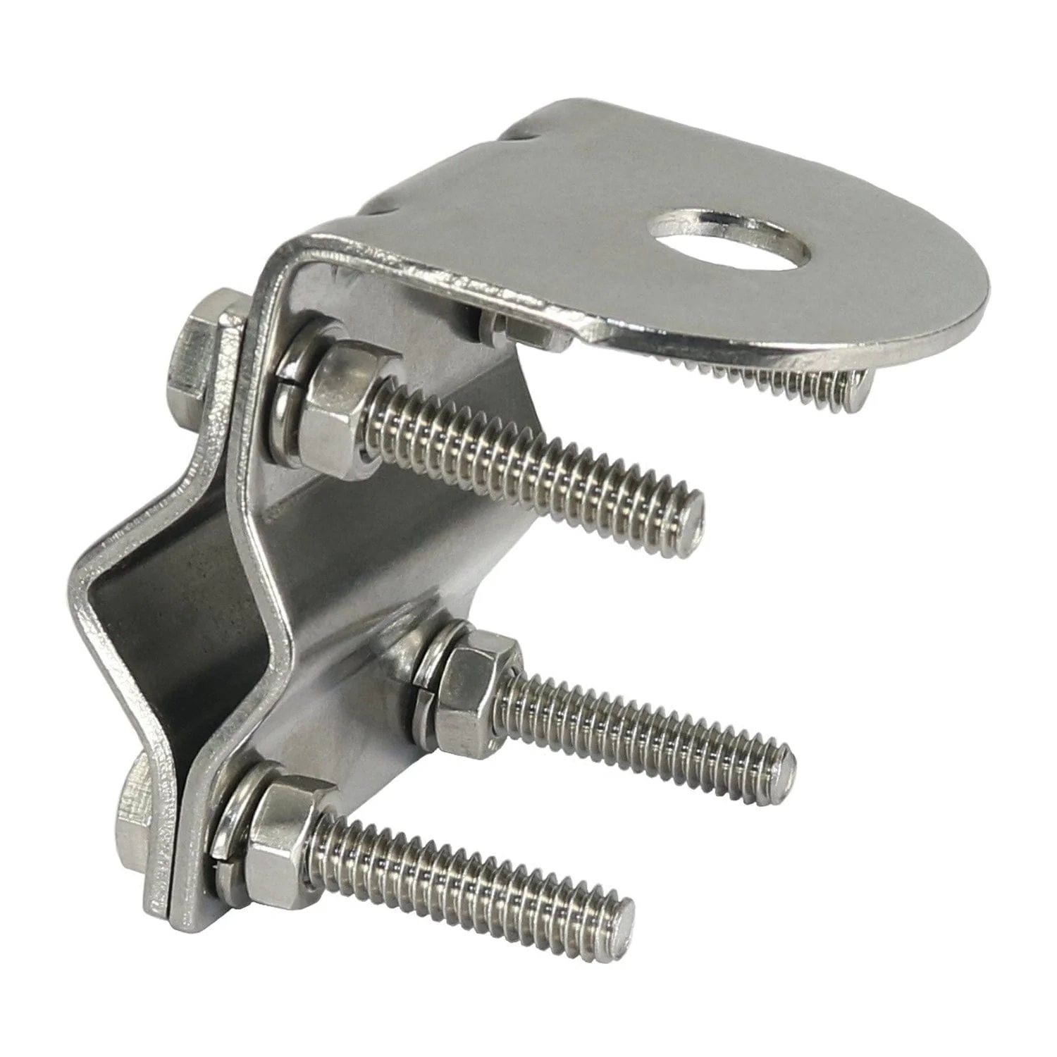 Tram BigCat Stainless Steel Mirror Mount for 1/2-Inch Hole