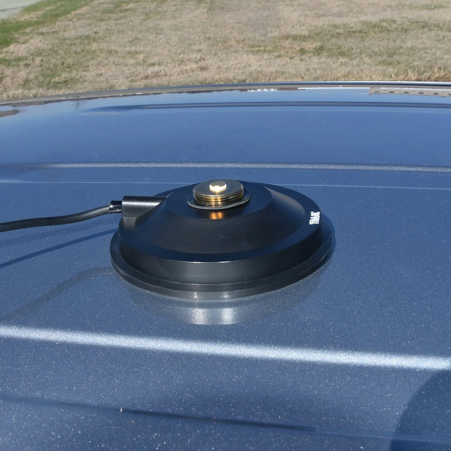 Tram NMO 5-In. Magnet with Soft Rubber Boot, 17 Ft. Cable, PL-259 - Image 2