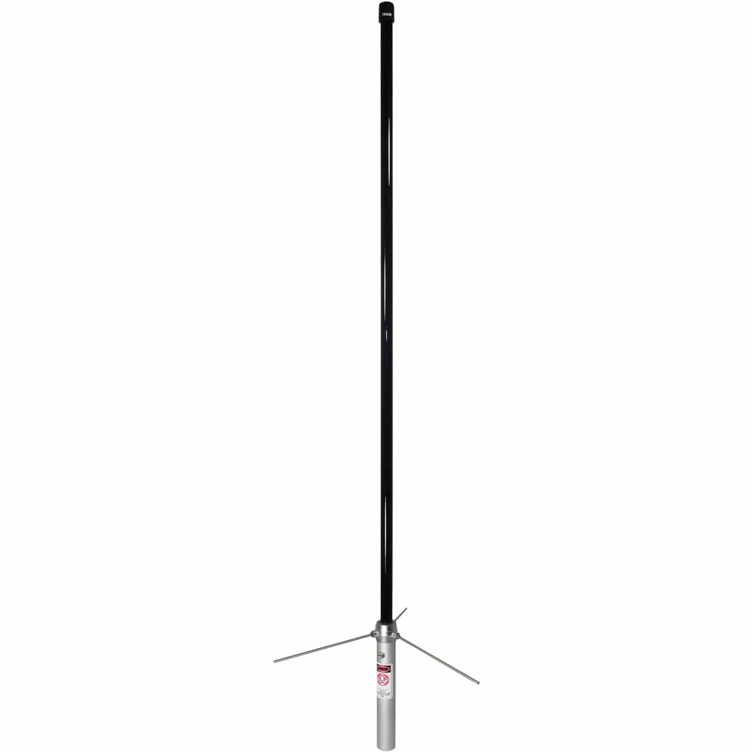 Tram Pre-Tuned 144MHz–148MHz VHF/430MHz–460MHz UHF Amateur Dual-Band Base Antenna, Black Fiberglass