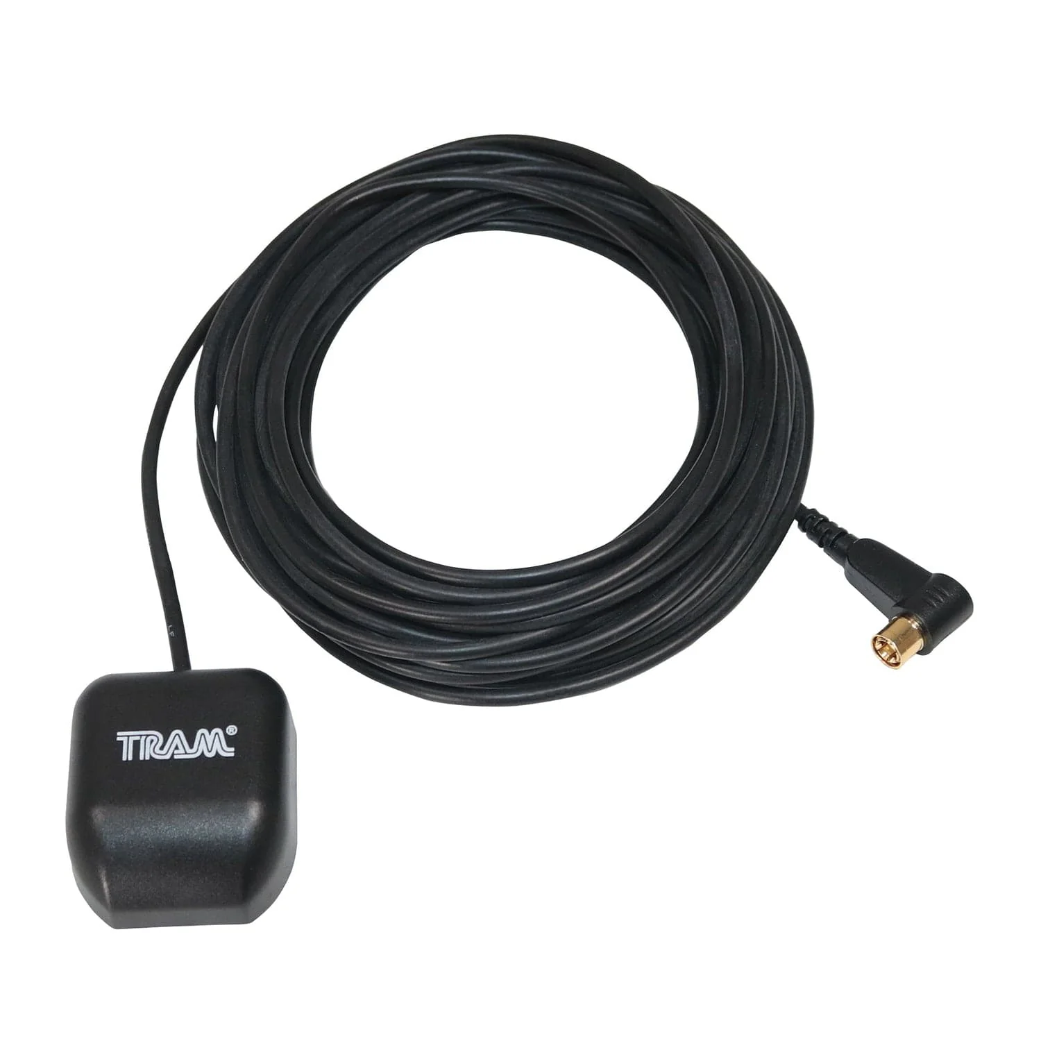 Tram Satellite Radio Magnet-Mount Antenna with RG174 Coaxial Cable and SMB-Female Connector