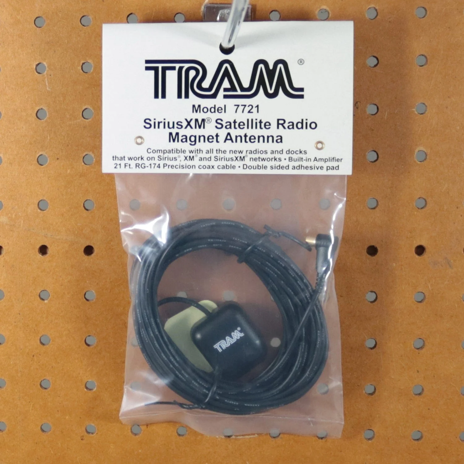 Tram Satellite Radio Magnet-Mount Antenna with RG174 Coaxial Cable and SMB-Female Connector - Image 5