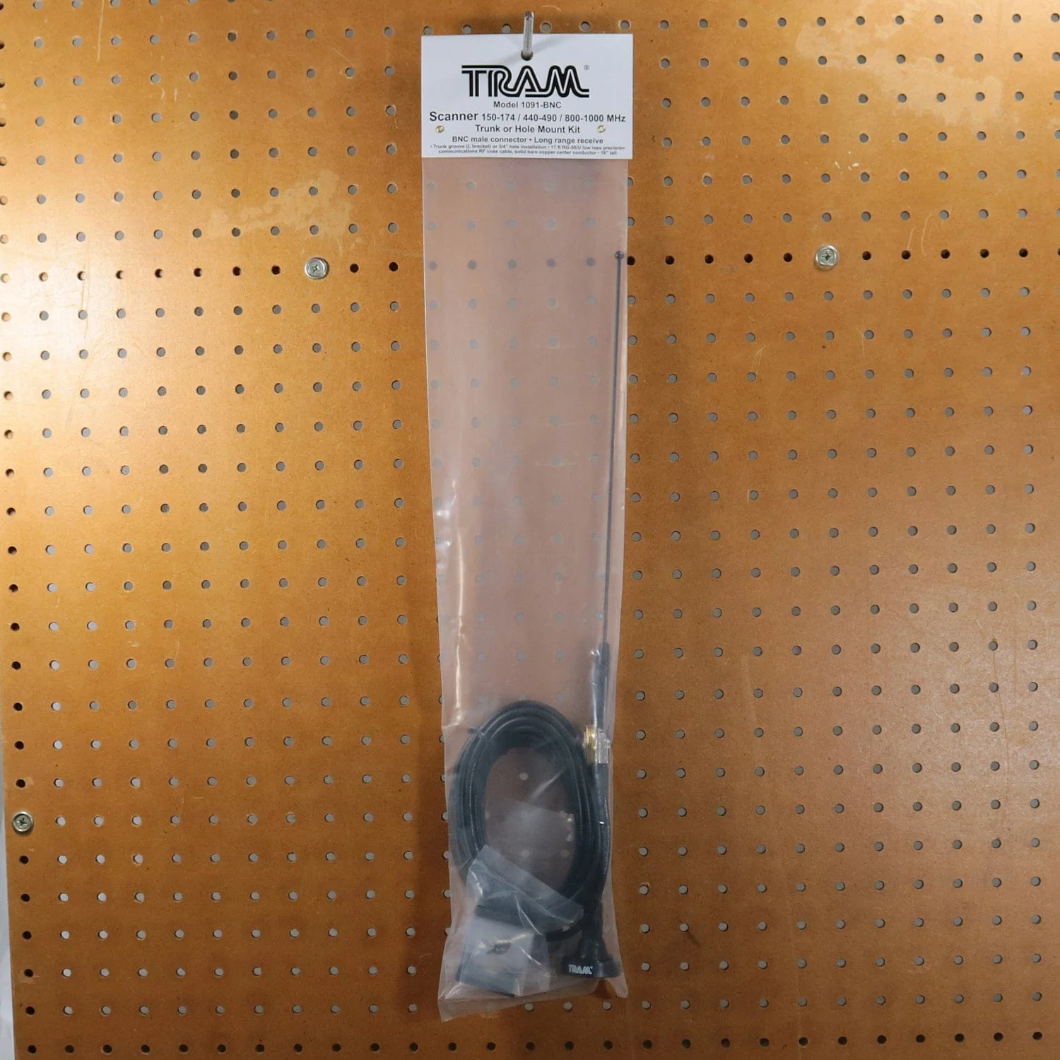 Tram Scanner Trunk/Hole Mount Antenna Kit with BNC-Male Connector - Image 5
