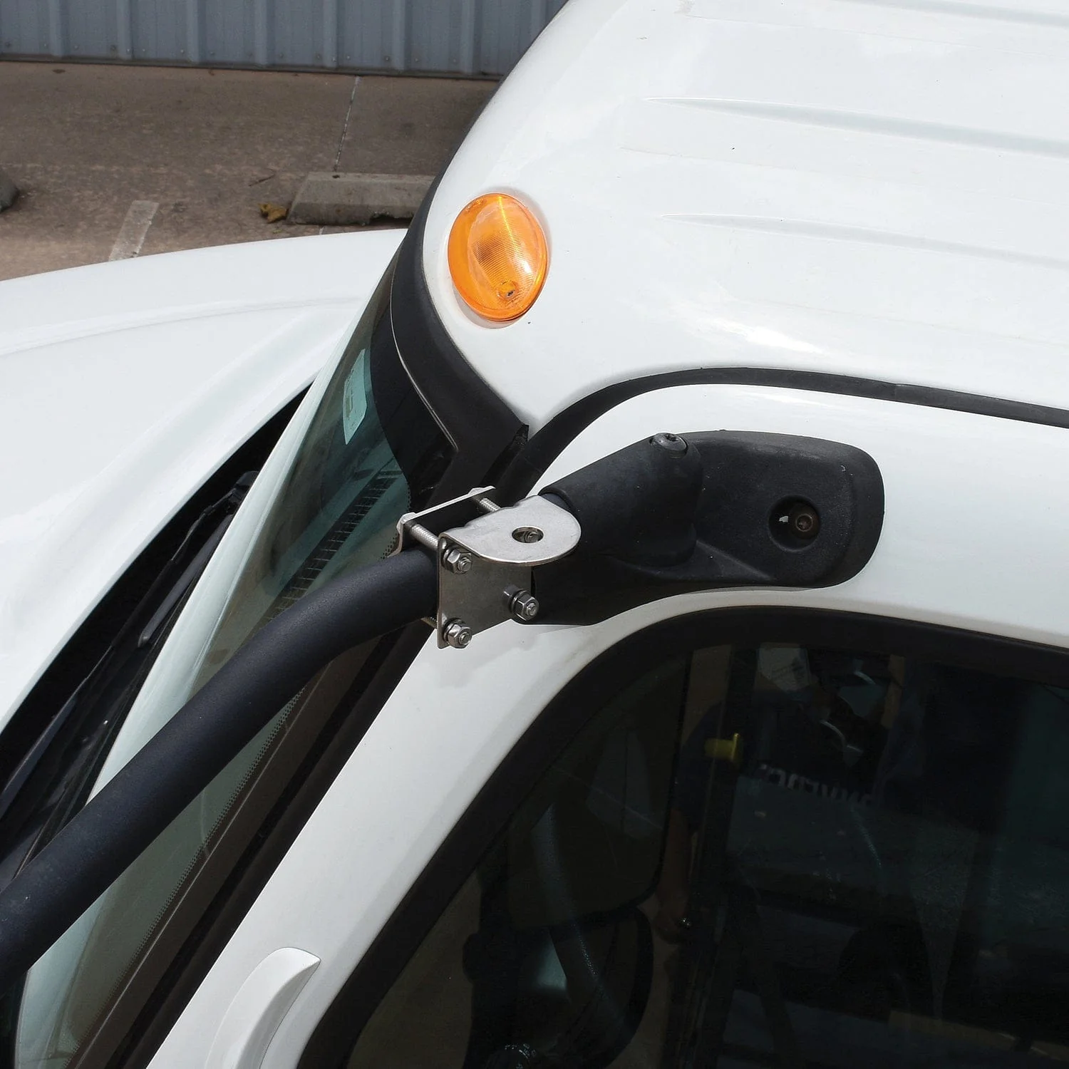 Tram  Single-Groove Stainless Steel CB Antenna Mirror Mount - Image 5