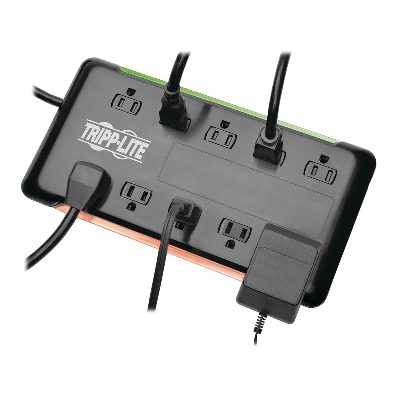 Tripp Lite by Eaton 10-AC Outlet 2880-Joules Protect It! Surge Protector Power Strip with Sliding Covers, 6-Ft. Cord, TLP1006B - Image 5