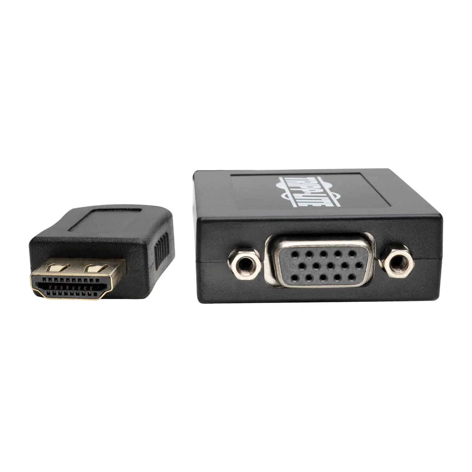 Tripp Lite by Eaton 1900 x 1200 HDMI Male to VGA Female Converter Cable Adapter with 3.5-mm Stereo Audio Jack, 6 In., Black, P131-06N - Image 4
