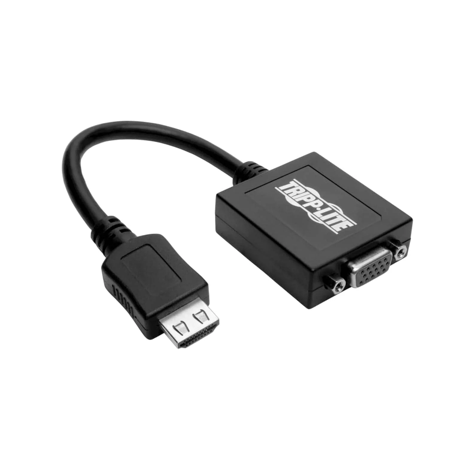 Tripp Lite by Eaton 1900 x 1200 HDMI Male to VGA Female Converter Cable Adapter with 3.5-mm Stereo Audio Jack, 6 In., Black, P131-06N - Image 5