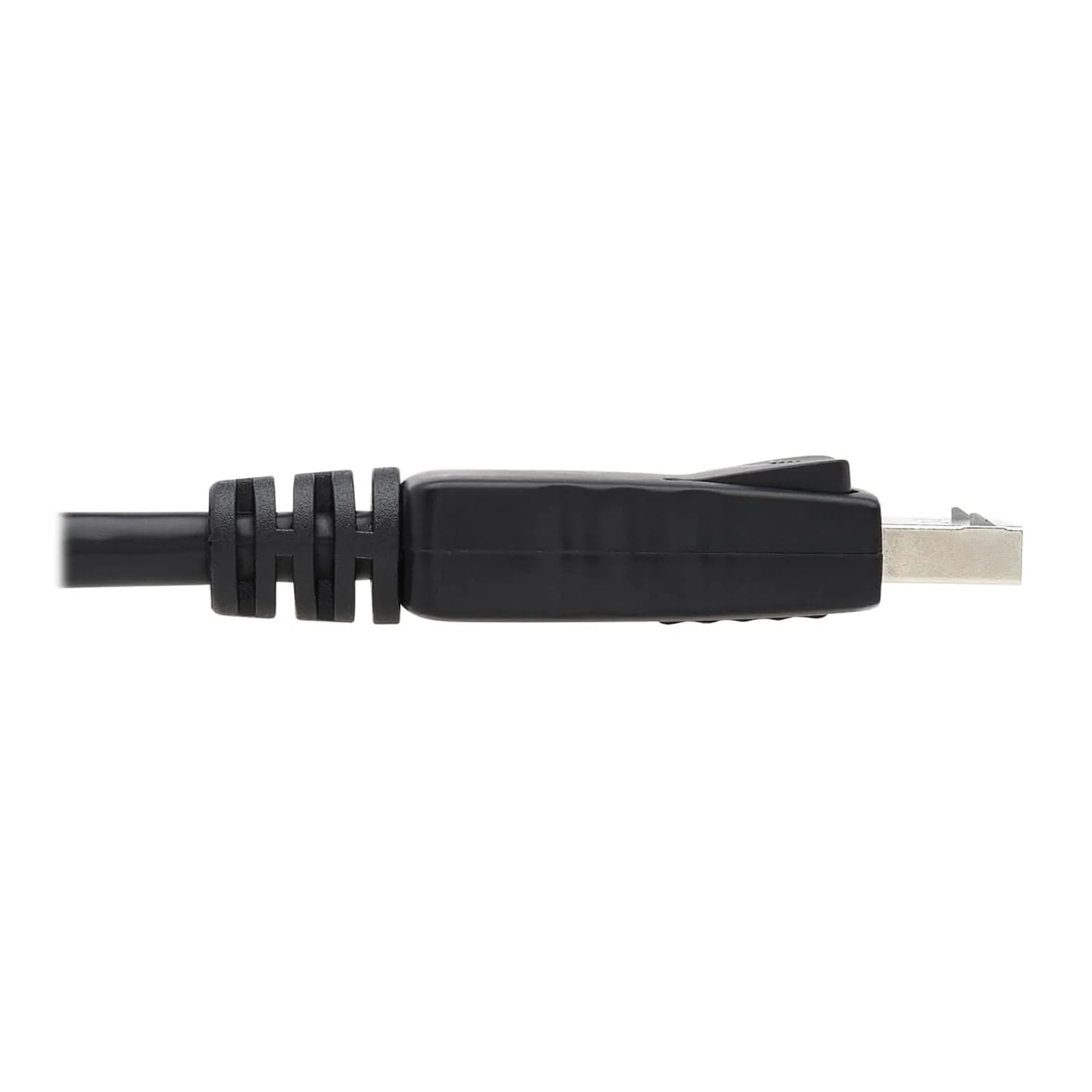 Tripp Lite by Eaton 4K at 60 Hz DisplayPort 1.2 Male/Male Cable with Latches, Black, 10 Ft. - Image 4