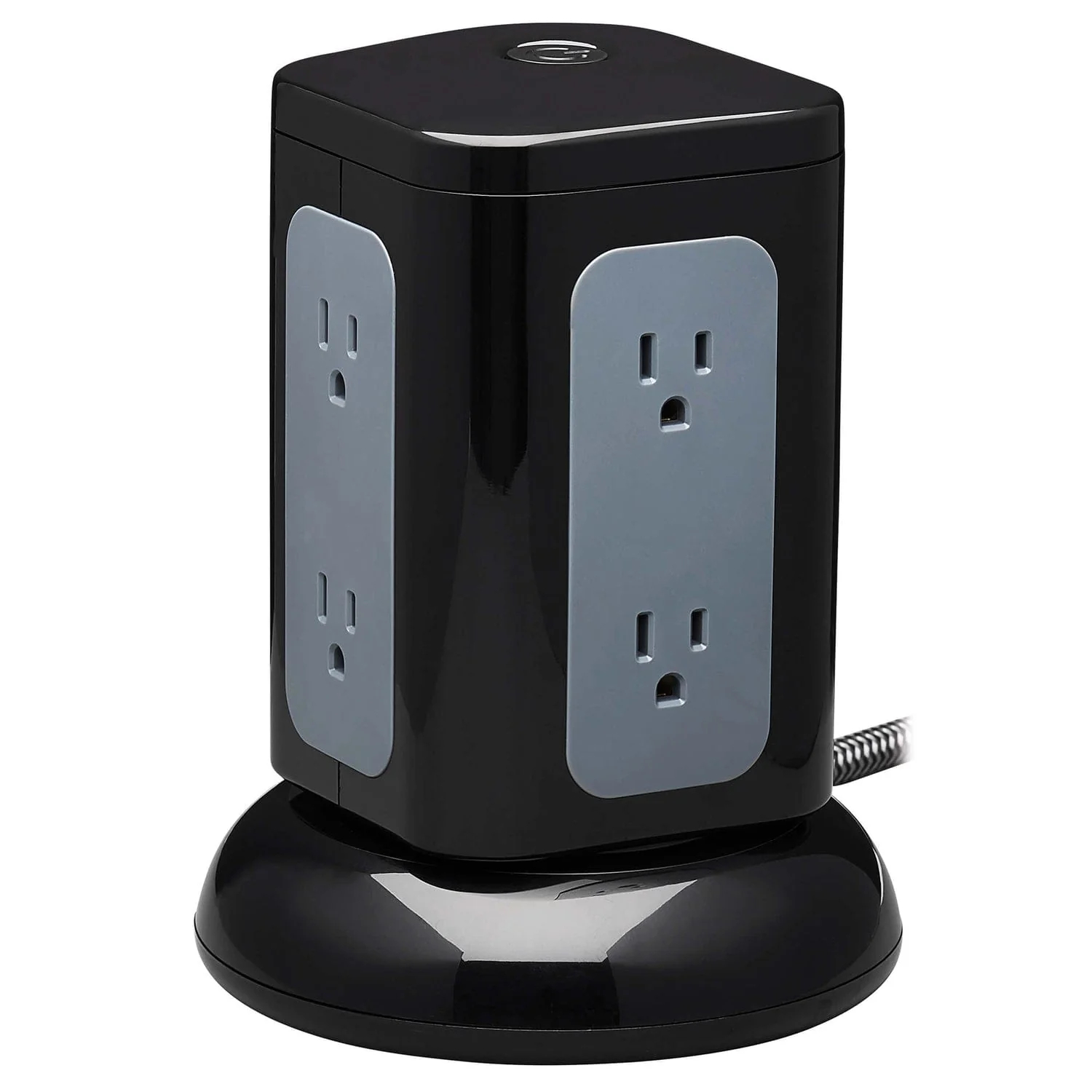 Tripp Lite by Eaton 6-AC Outlet and 4-USB Port 1800-Joules Protect It! Surge Protector Tower, 8-Ft. Braided Cord, TLP606UCTOWER - Image 4