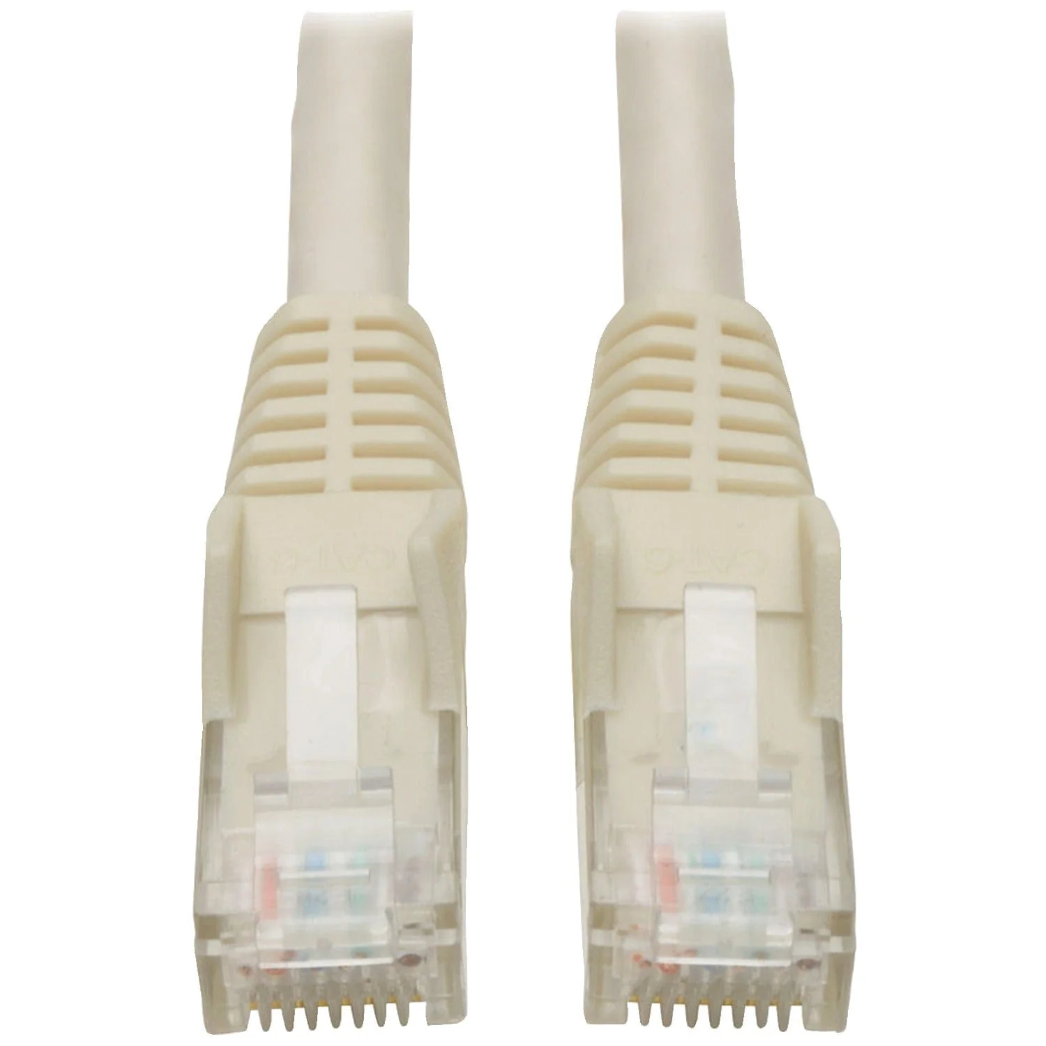Tripp Lite by Eaton CAT-6 Gigabit Snagless Molded Solid UTP Ethernet Cable, 14 Ft., White