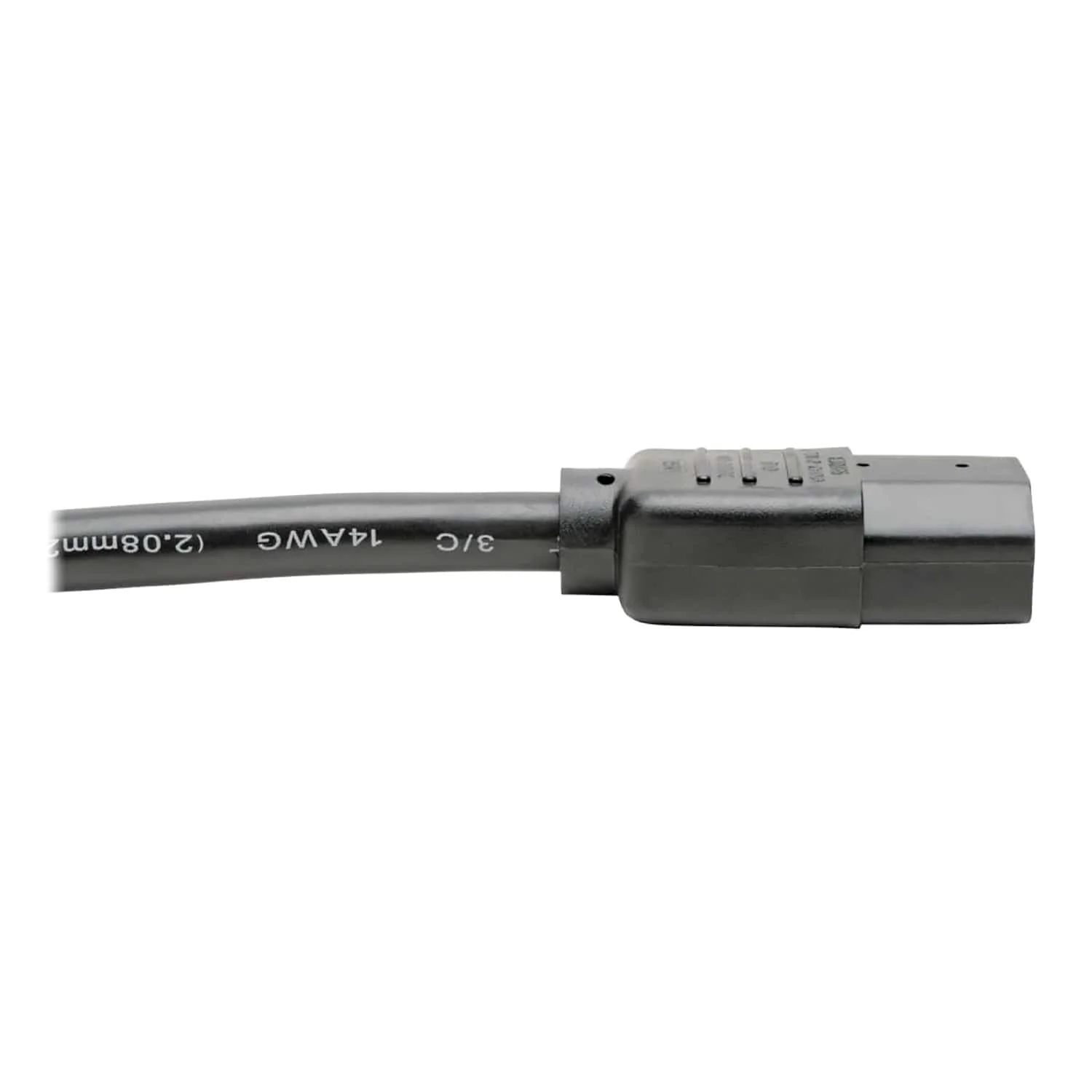 Tripp Lite by Eaton Heavy-Duty PDU C13-to-C14 Power Cord, 6 Ft., P005-006 - Image 3