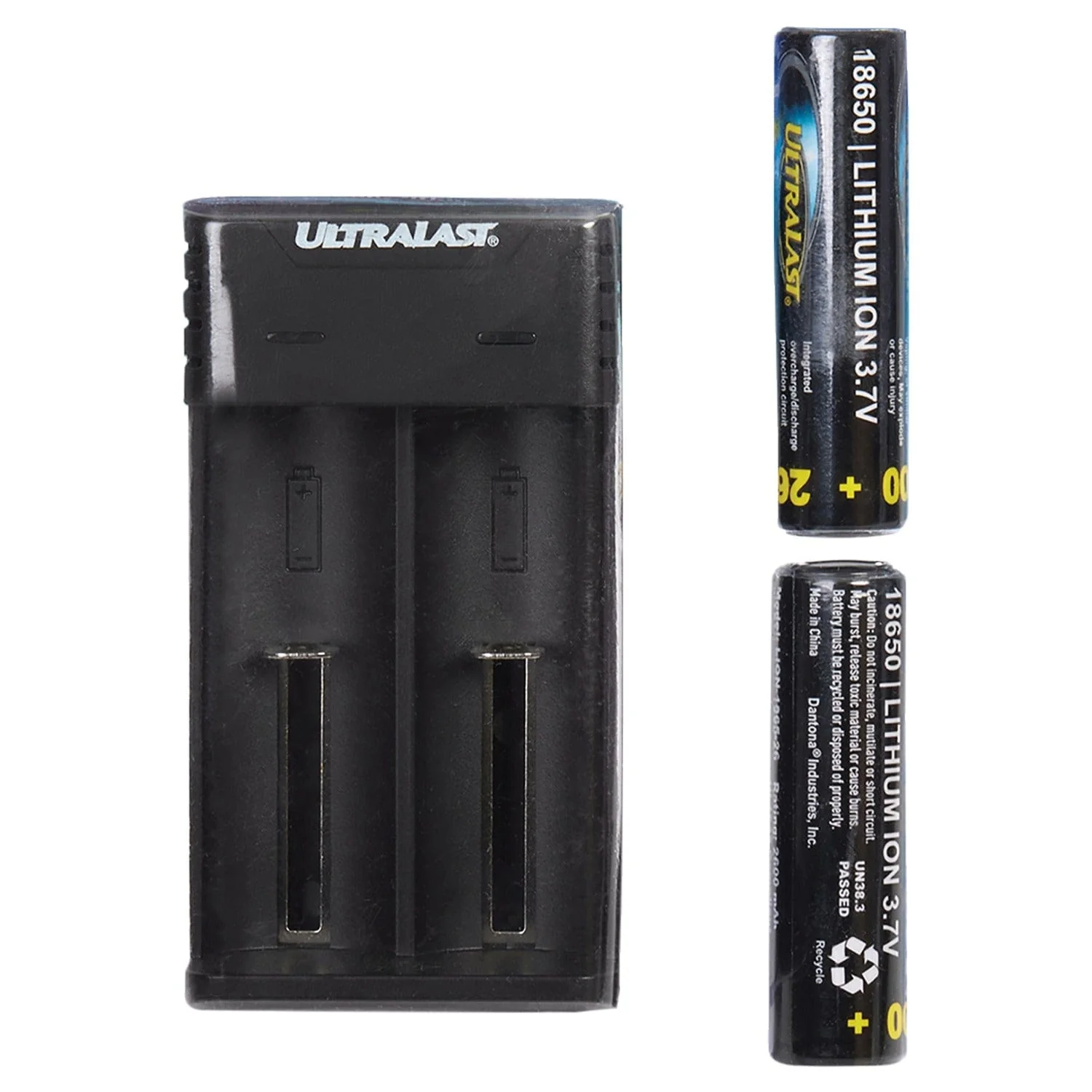 Ultralast Lithium Ion Charger/Batteries Combo Kit