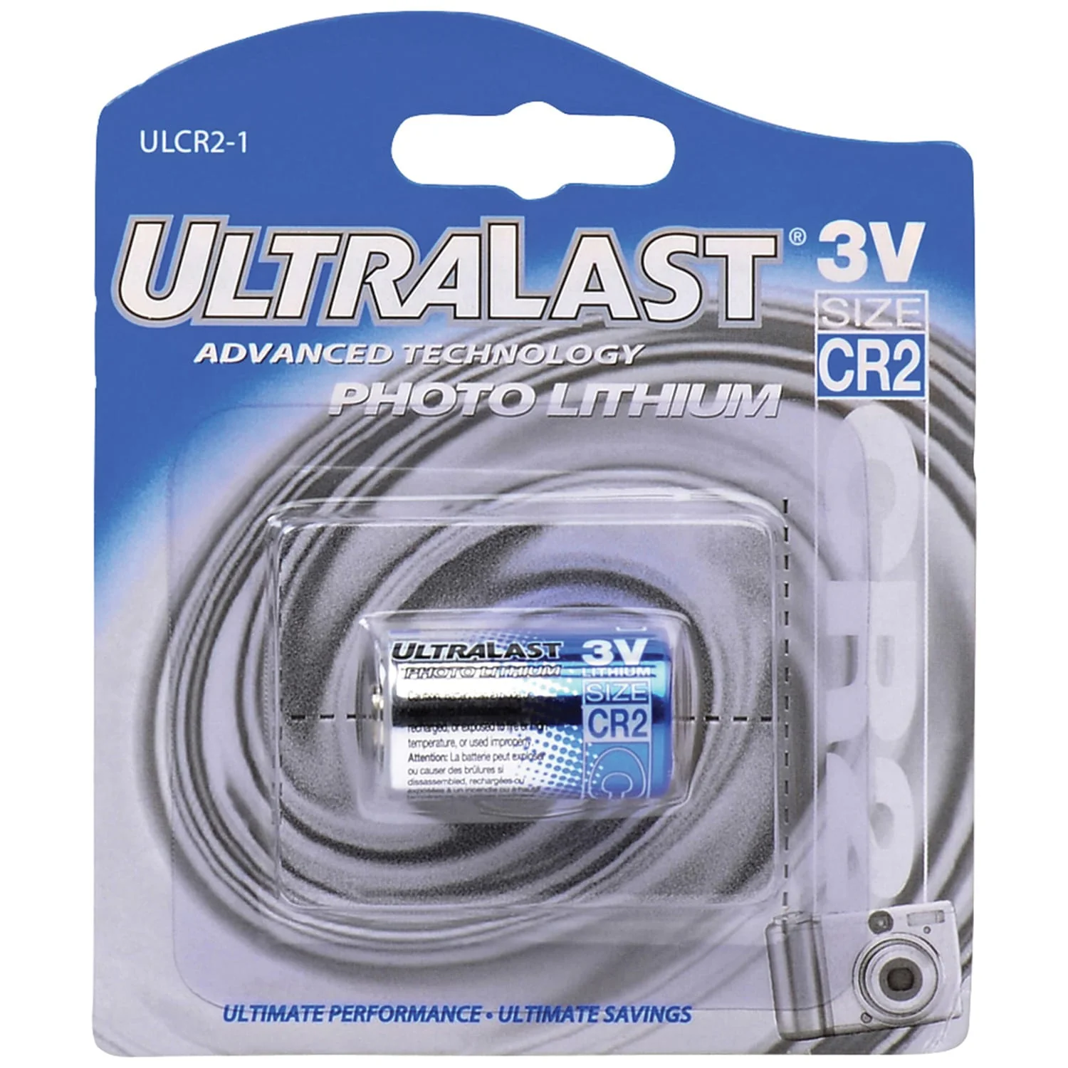 Ultralast ULCR21 CR2 Replacement Battery - Image 2