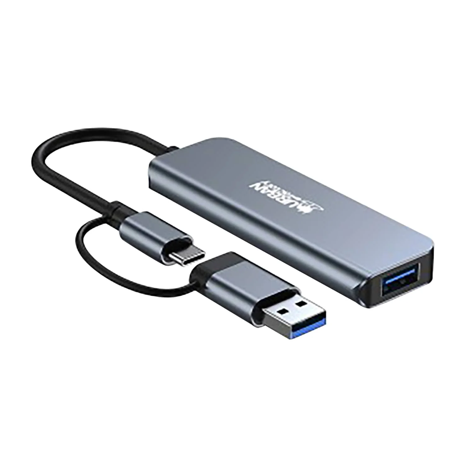 Urban Factory 4-Port MINEE Dual USB-A/USB-C Hub, for Notebooks, Tablets, and Smartphones - Image 5