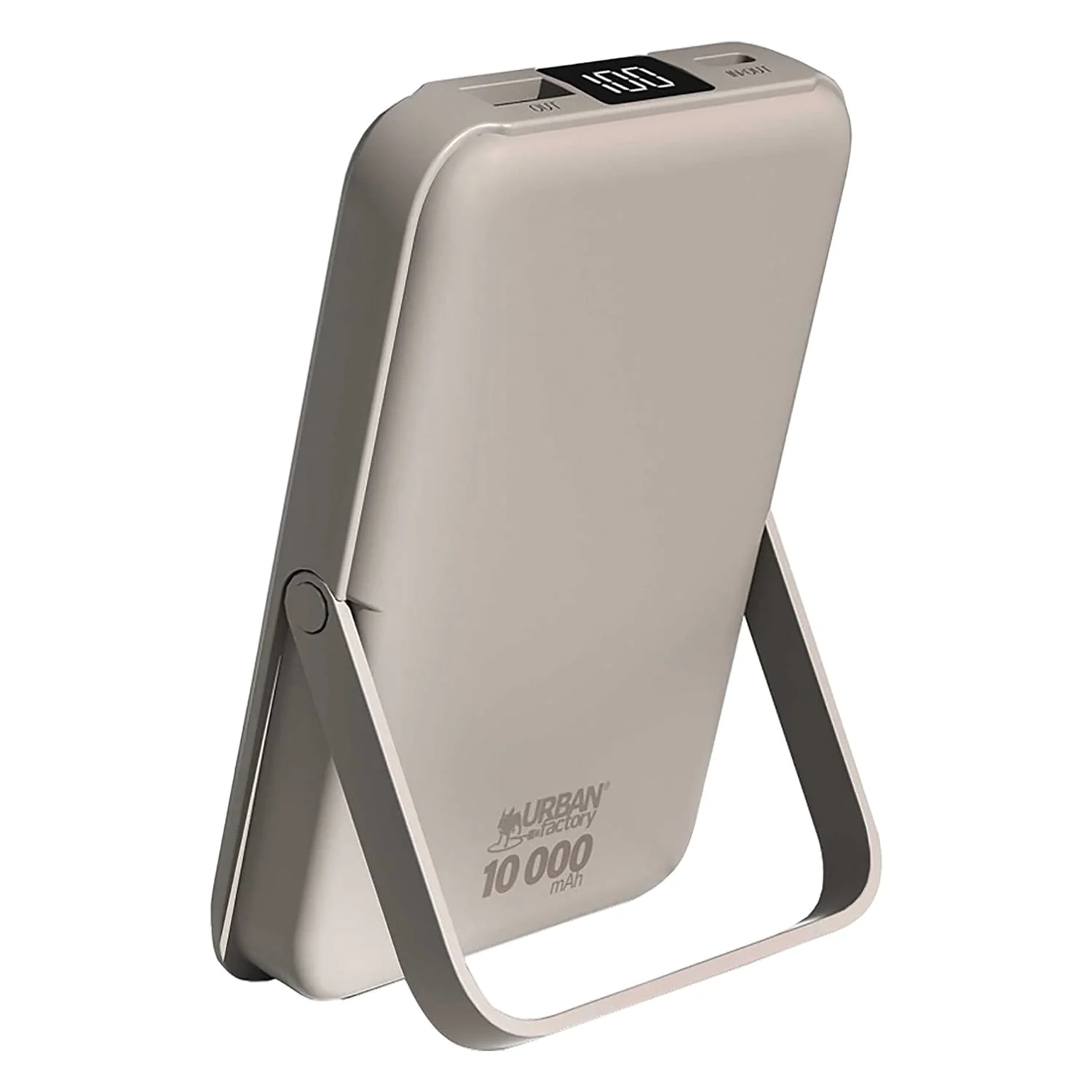 Urban Factory MAGNEE Power Wireless Magnetic Power Bank, 10000 mAh, MagSafe Compatible, String - Image 3