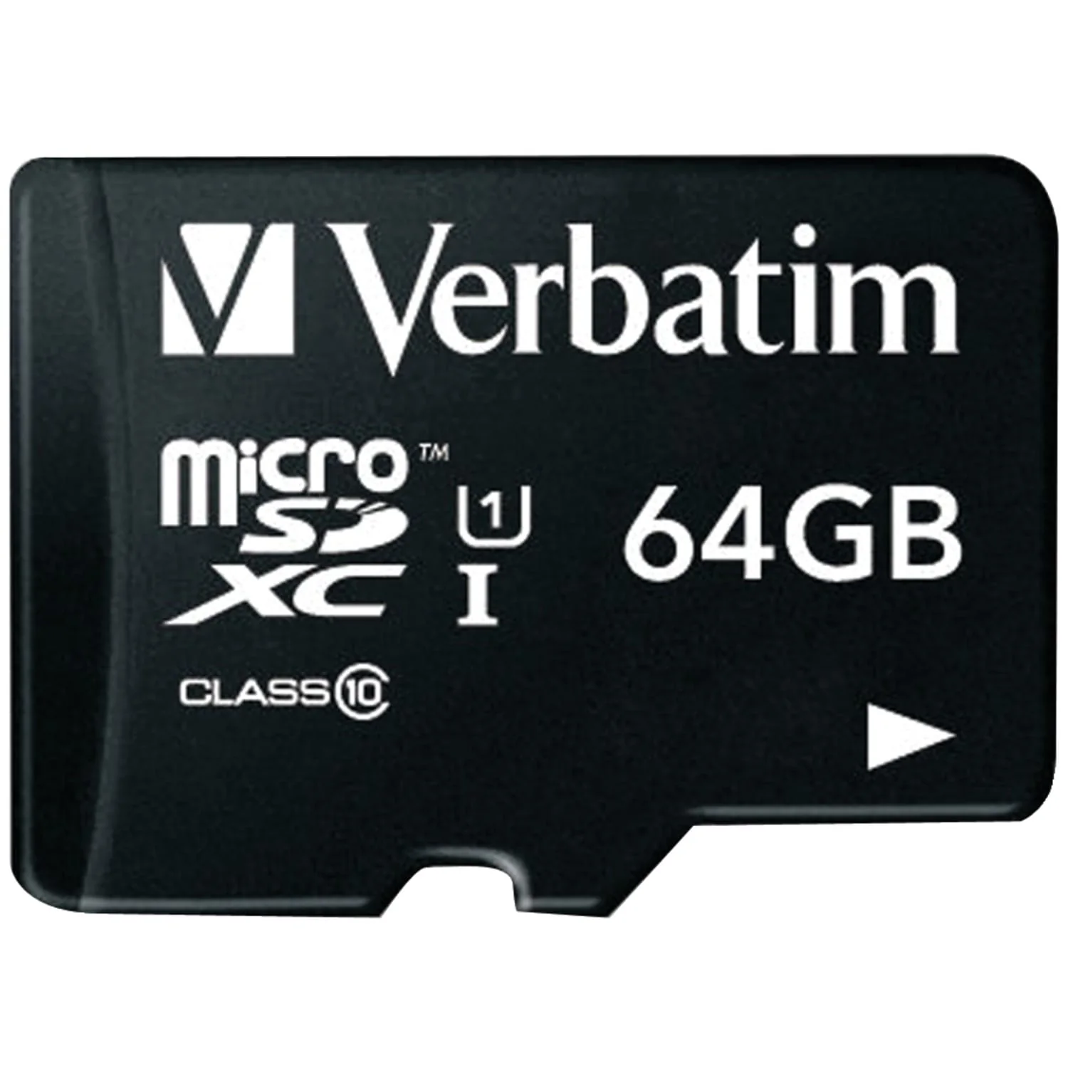 Verbatim 64-GB Class 10, UHS-1 V10 U1 Premium microSDXC Memory Card with Adapter - Image 2