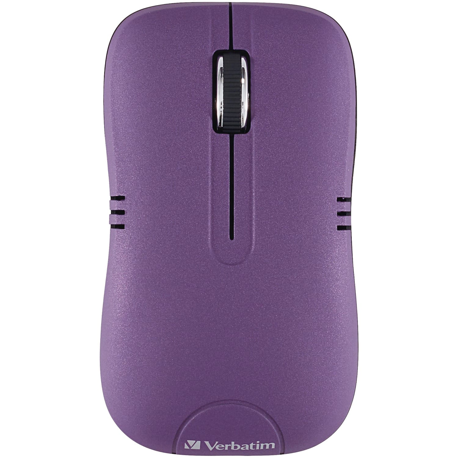 Verbatim Commuter Series Cordless Optical Computer Mouse, 3 Buttons, 2.4 GHz, Matte Purple - Image 5