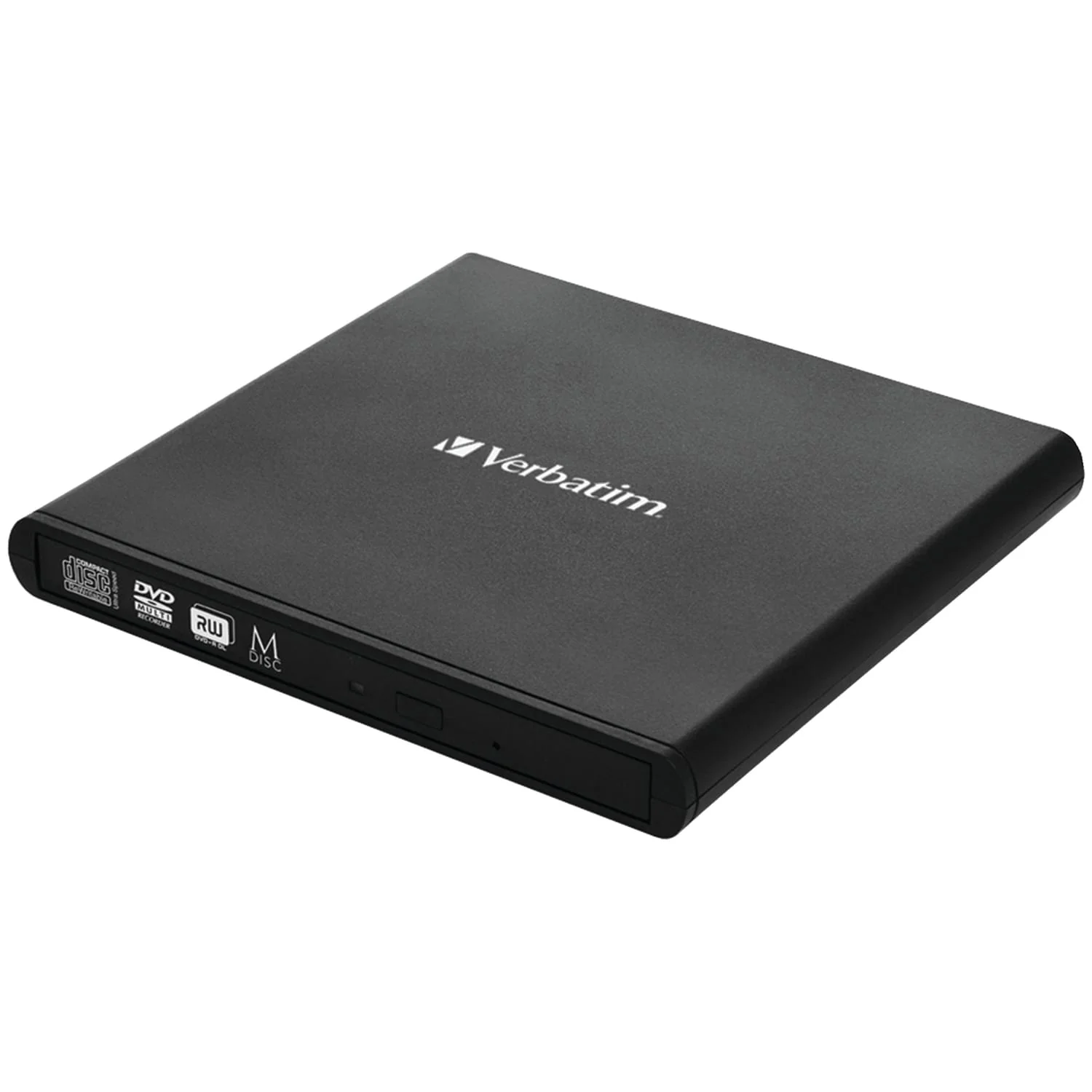 Verbatim External Slimline CD/DVD Writer, USB-A/USB-C - Image 3