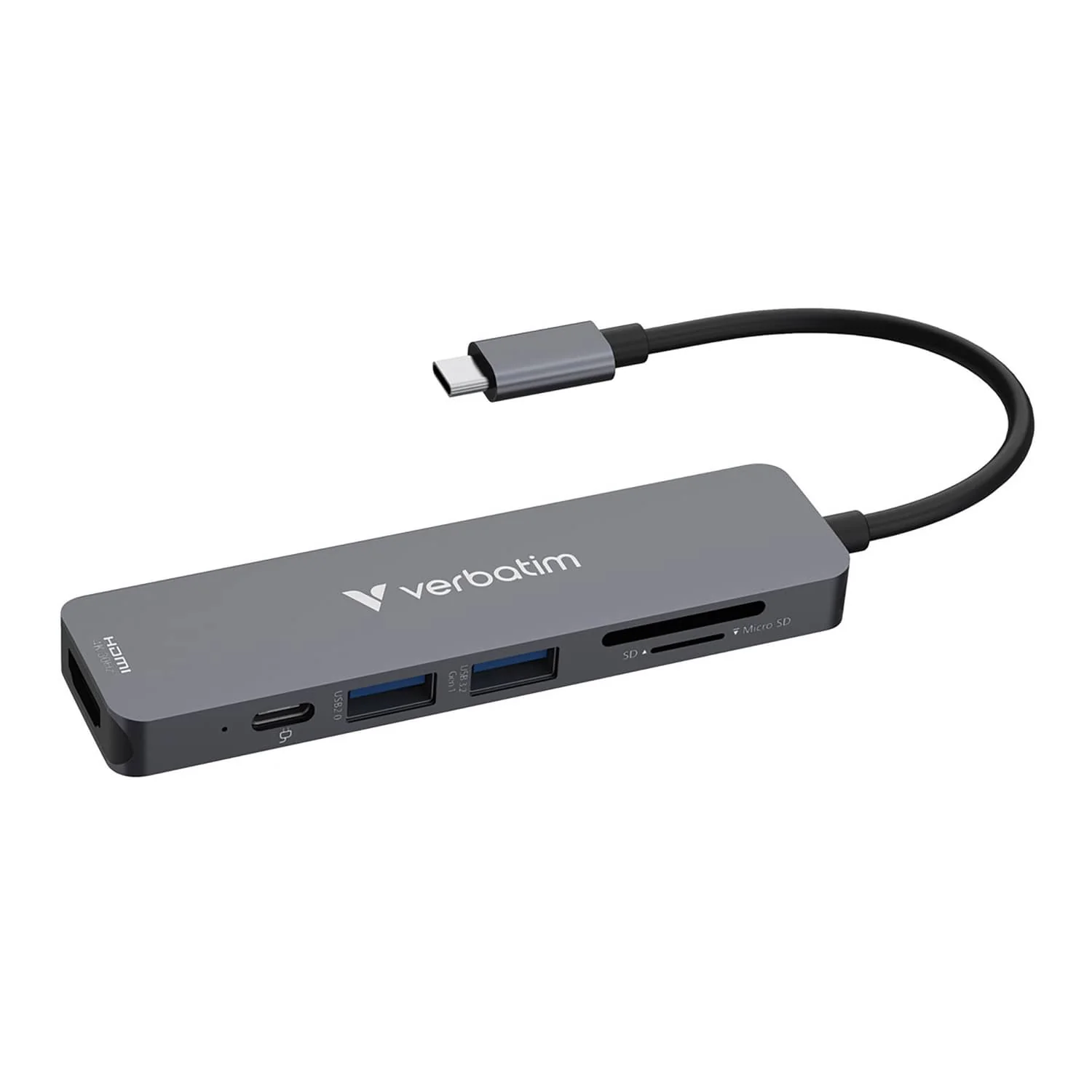 Verbatim USB-C Essentials 6-Port Hub, 32156