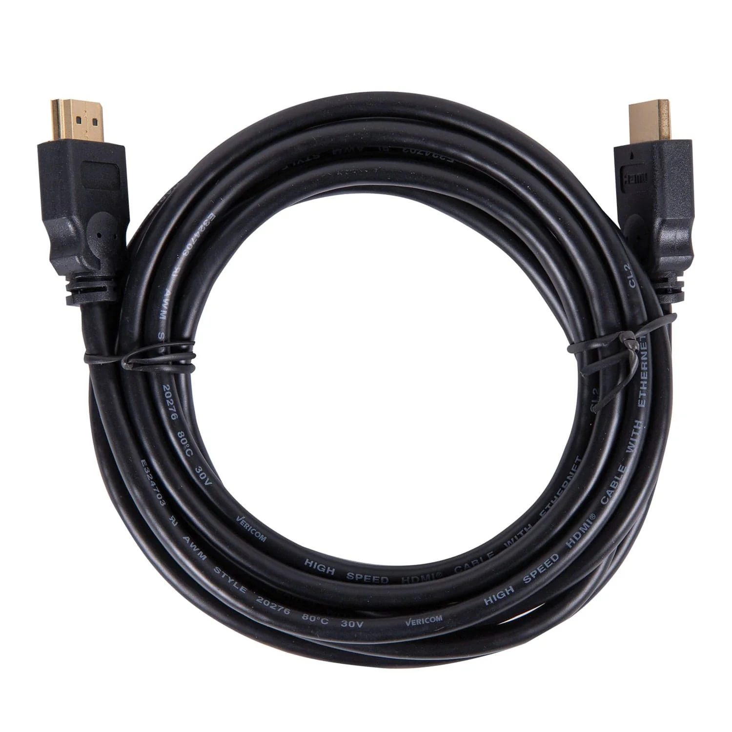 Vericom VP Series High Speed 18-Gbps HDMI Cable with Ethernet, 10 Ft. - Image 2