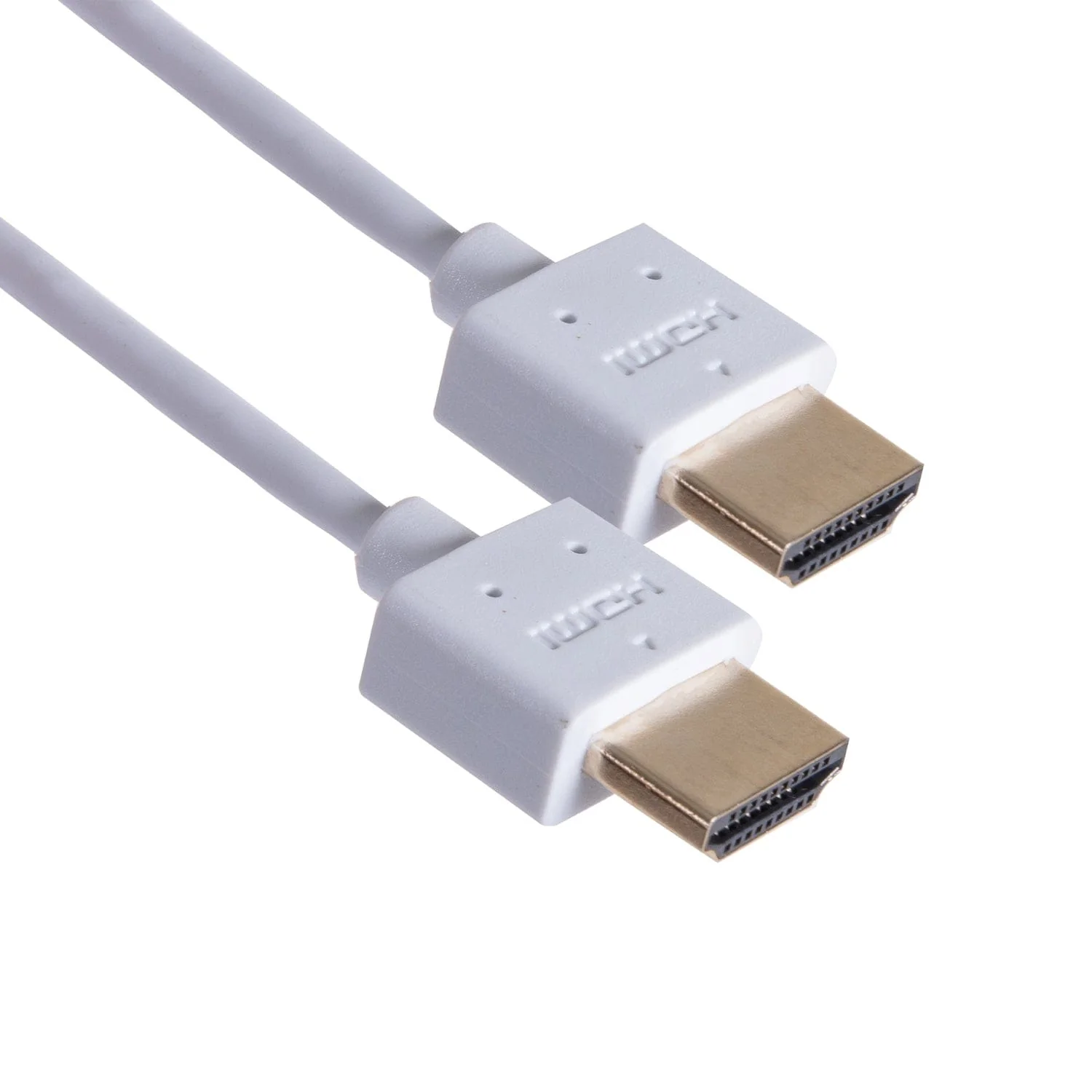 Vericom VU Series 18-Gbps High-Speed HDMI Cable with Ethernet, 12 Ft., White - Image 3