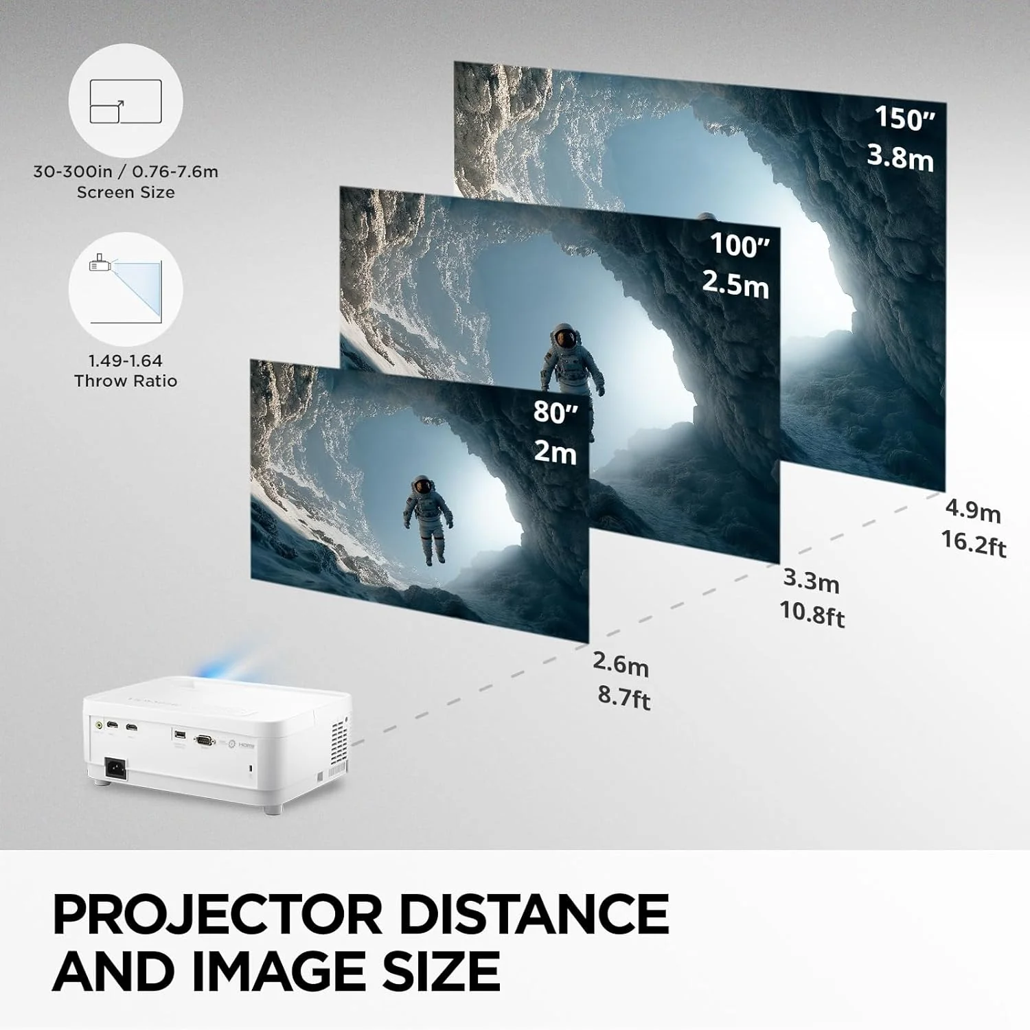 ViewSonic DLP 1080p Projector with 3700 Lumens, White - Certified Refurbished - Image 5