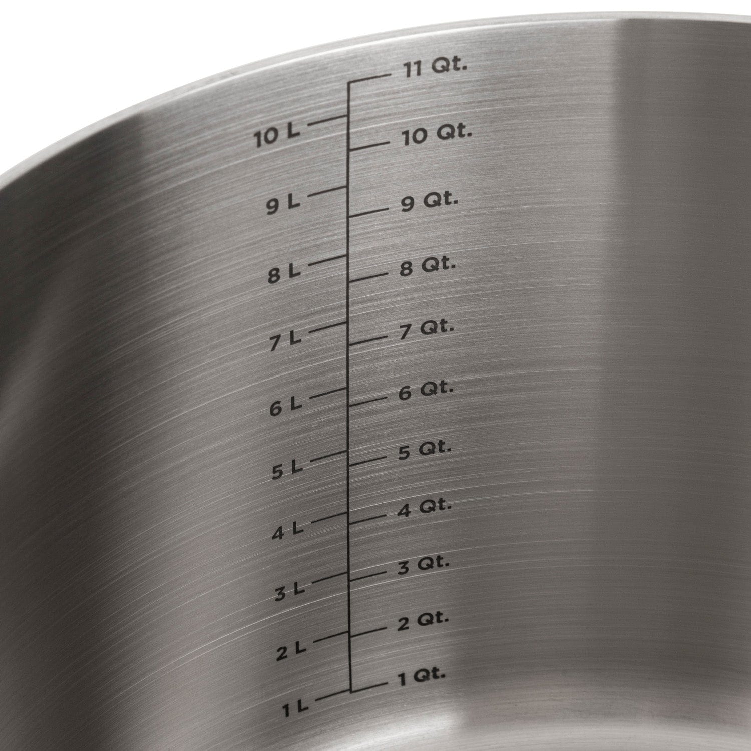 Viking 3-Ply 12-Qt. Stock Pot with Metal Lid, Mirror Finish - Image 3
