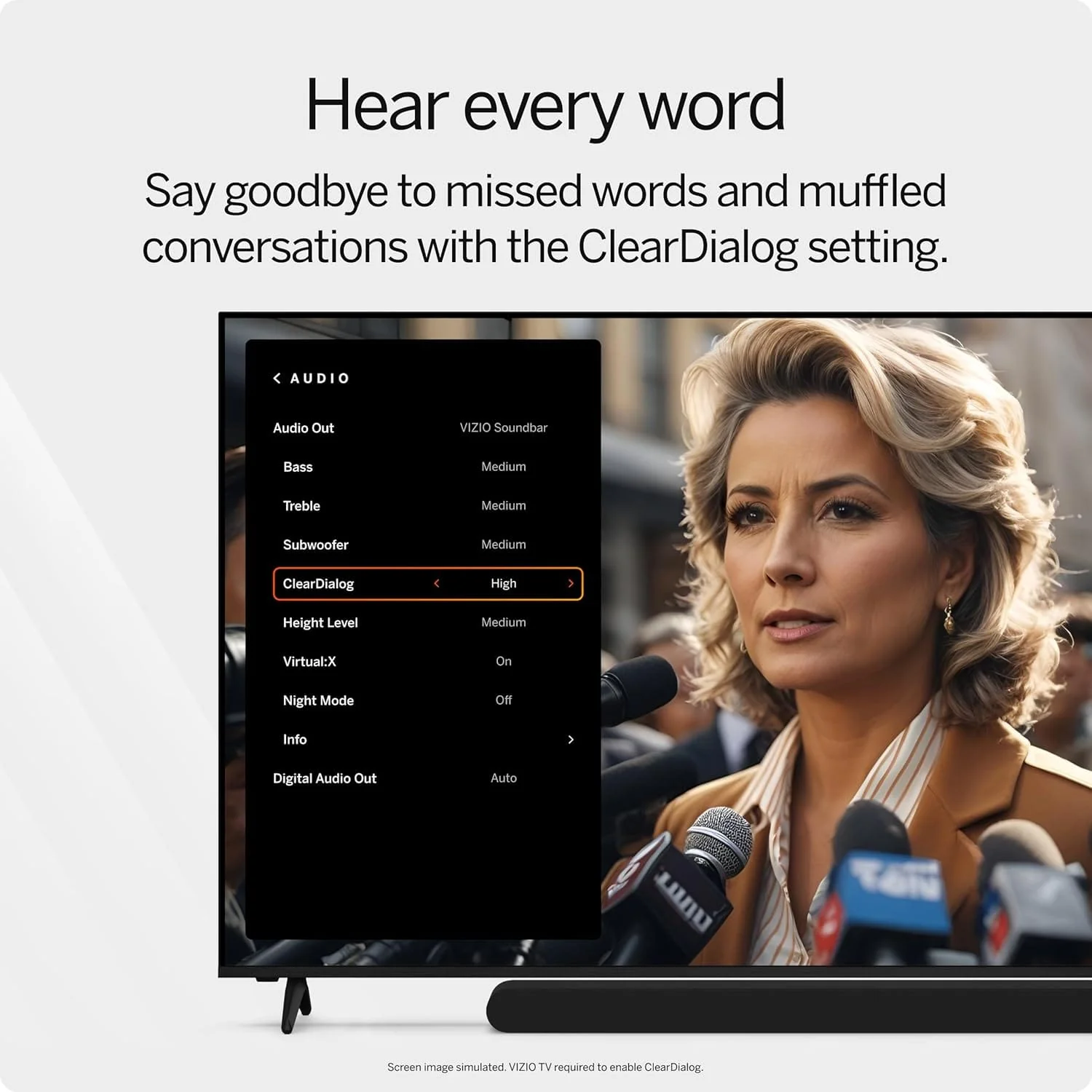 Vizio 30" 2.0 Channel Dolby Atmos Soundbar - Certified Refurbished - Image 11