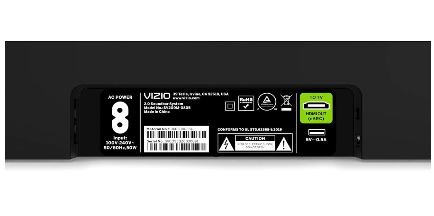 Vizio 30" 2.0 Channel Dolby Atmos Soundbar - Certified Refurbished - Image 5