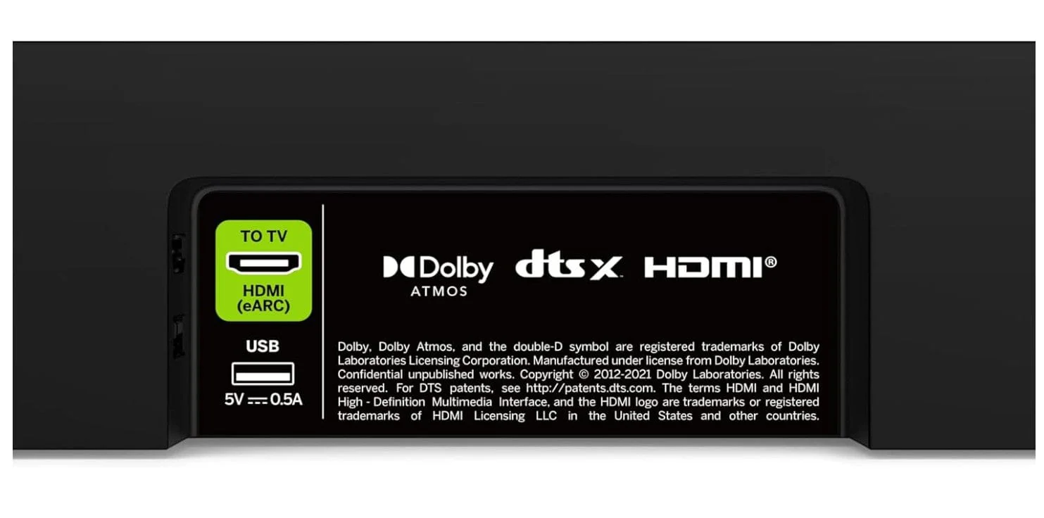 Vizio 5.1 Channel Dolby Atmos 33" Soundbar System - Certified Refurbished - Image 5