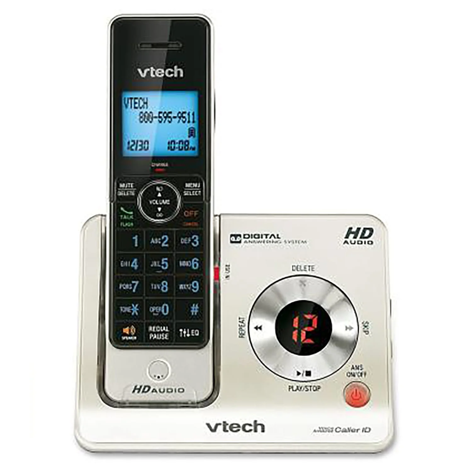 VTech 3-Handset DECT 6.0 Expandable Cordless Phone System for Landline, Answering System and Caller ID/Call Waiting, LS6425-3 - Image 4