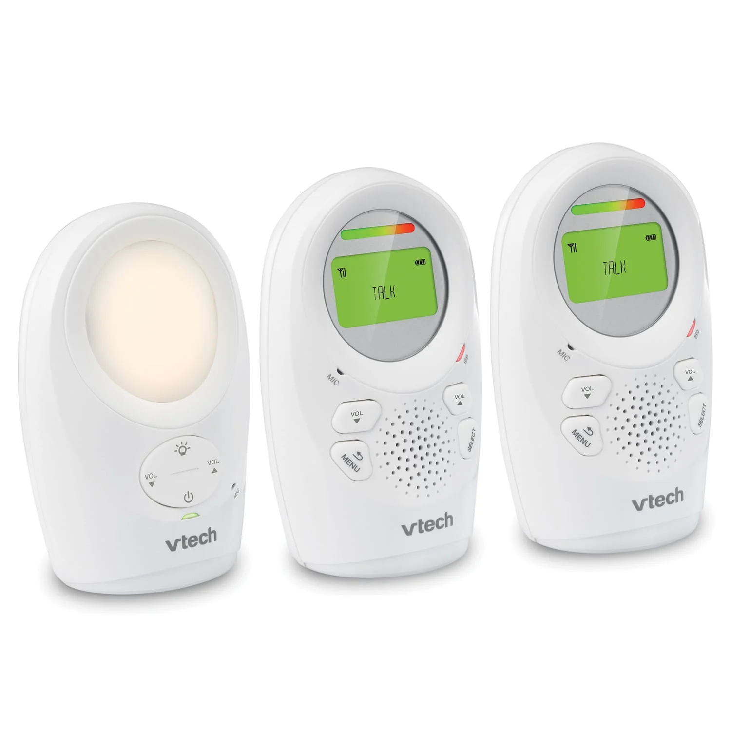 VTech DM1211 Digital Audio Baby Monitor with Enhanced Range, 2 parent Units - Image 2