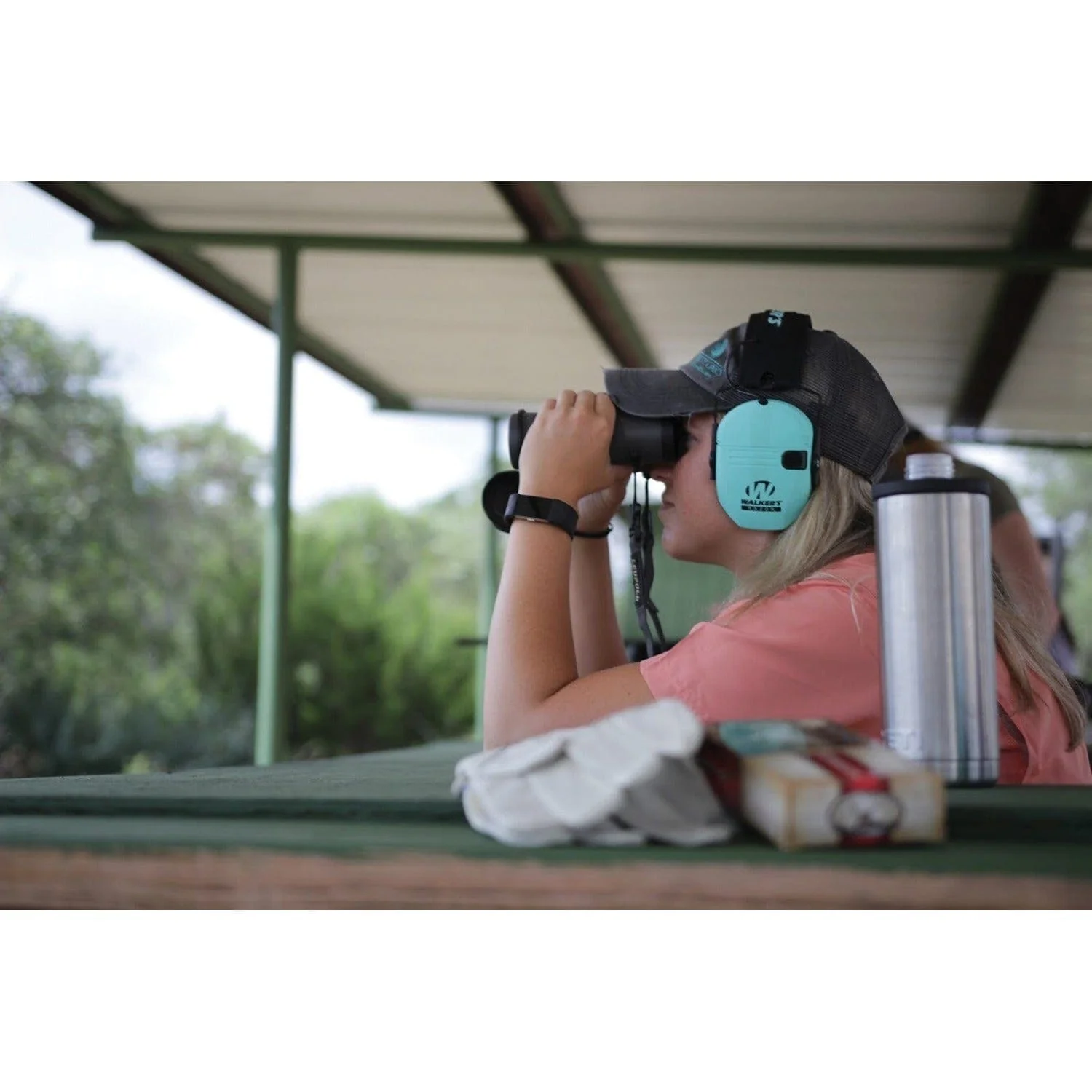 Walker's Game Ear Razor Electronic Muff, Light_Teal - Image 3