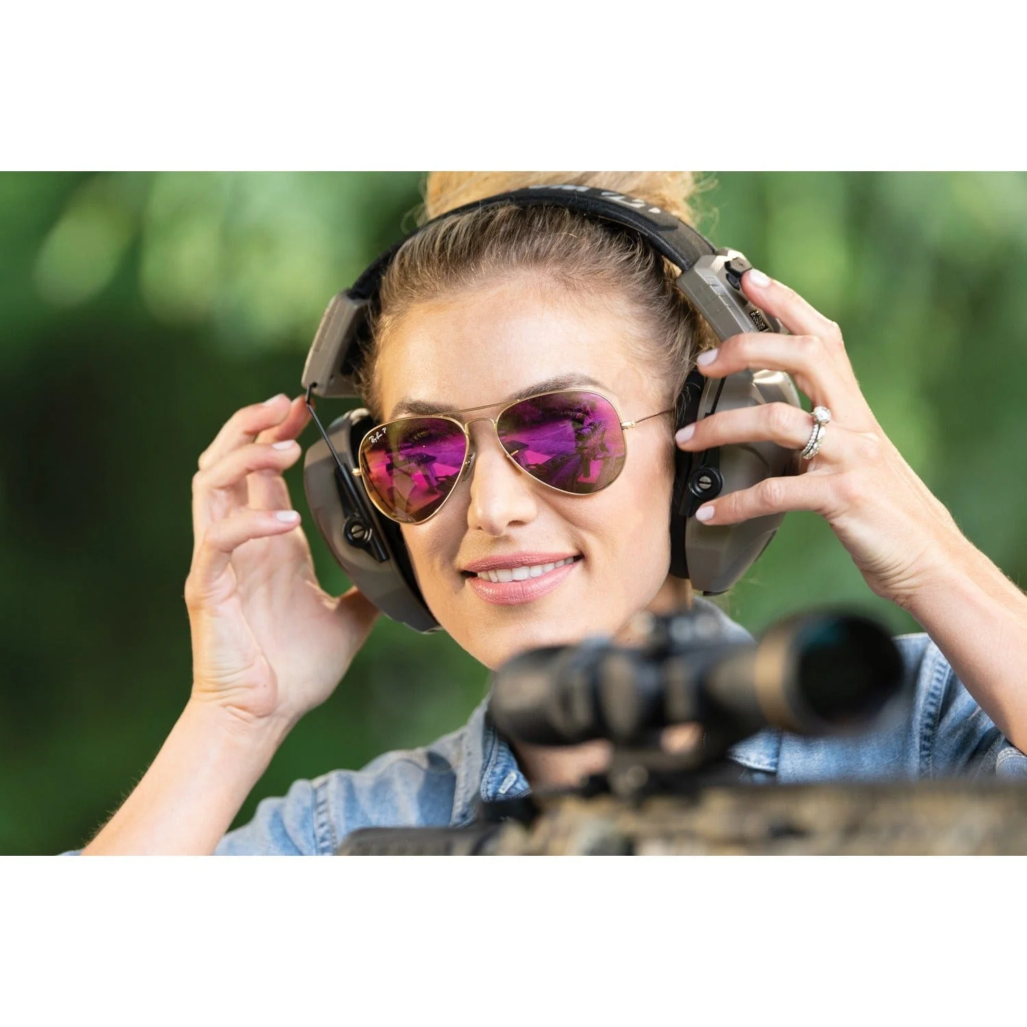 Walker's Game Ear XCEL 100 Digital Electronic Muff with Voice Clarity - Image 2