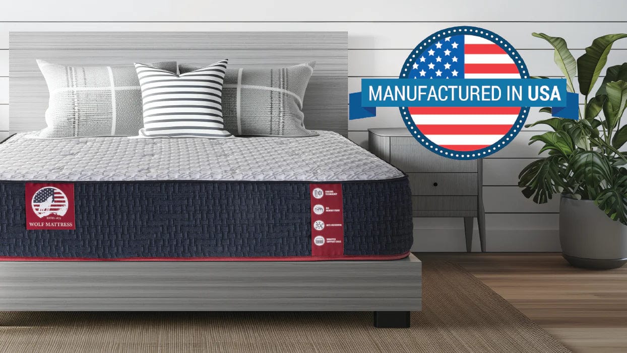 Wolf Mattress Full 11-Inch Luna Memory Foam Hybrid Mattress, Plush Comfort, Medium Firm, Cool Touch, Anti-Microbial w/ Pocketed Coil System - Image 12