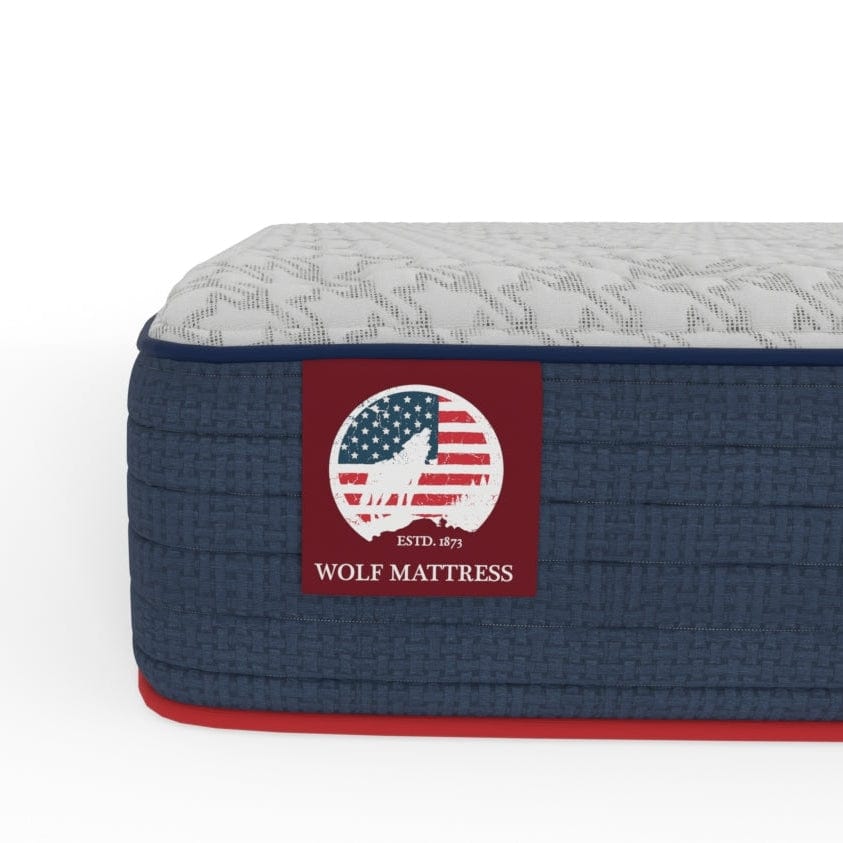 Wolf Mattress TwinXL 11-Inch Luna Memory Foam Hybrid Mattress, Plush Comfort, Medium Firm, Cool Touch, Anti-Microbial w/ Pocketed Coil System - Image 5