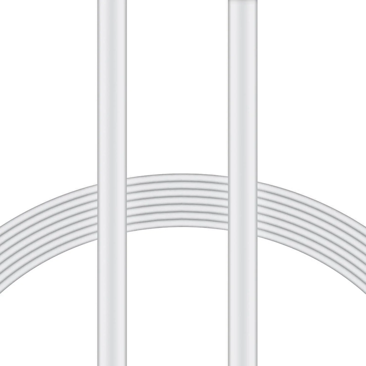 XYST Charge and Sync USB to Lightning Flat Cable, 4 Ft., White - Image 5