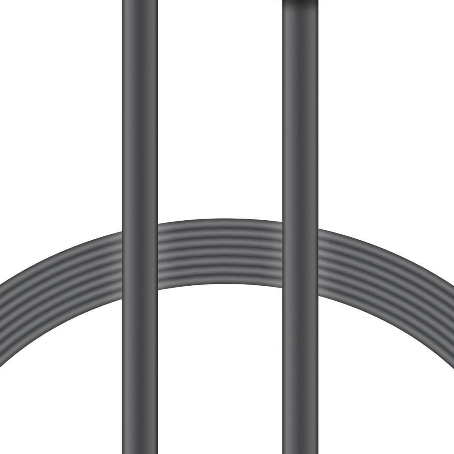 XYST Charge and Sync USB to USB-C Flat Cable, 4 Ft., Black - Image 5