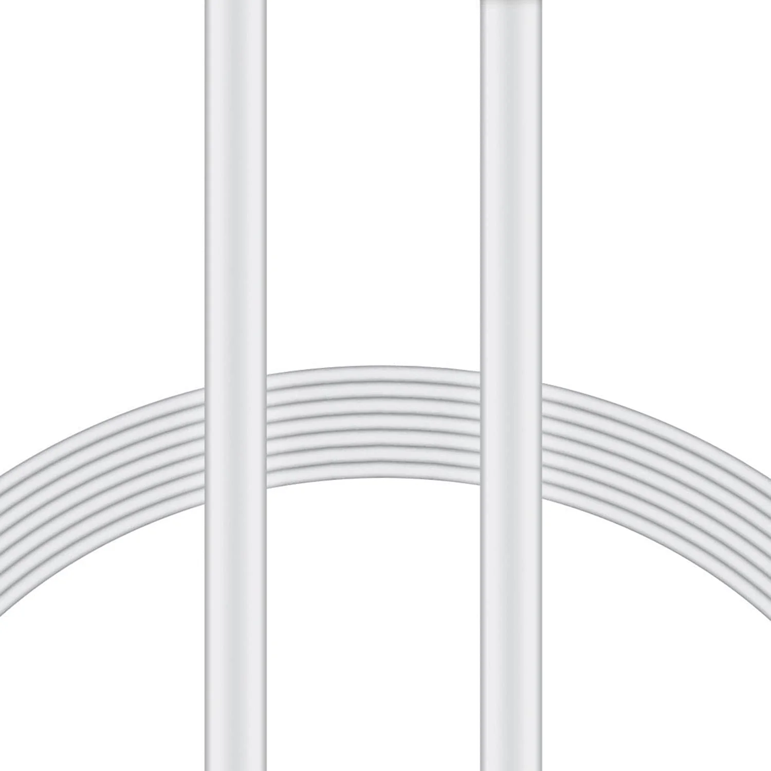 XYST Charge and Sync USB to USB-C Flat Cable, 4 Ft., White - Image 5