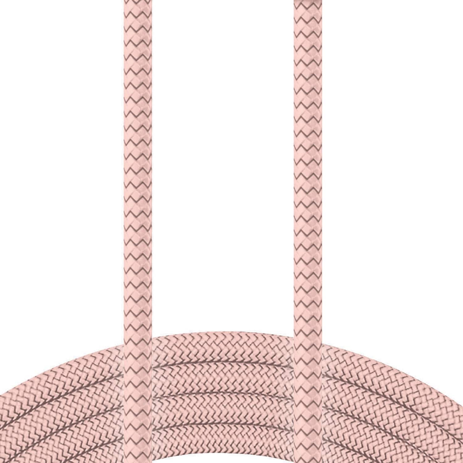 XYST USB to Lightning 10-Ft. Charge and Sync Braided Cable, for Smartphones and Tablets, Rose Gold - Image 3
