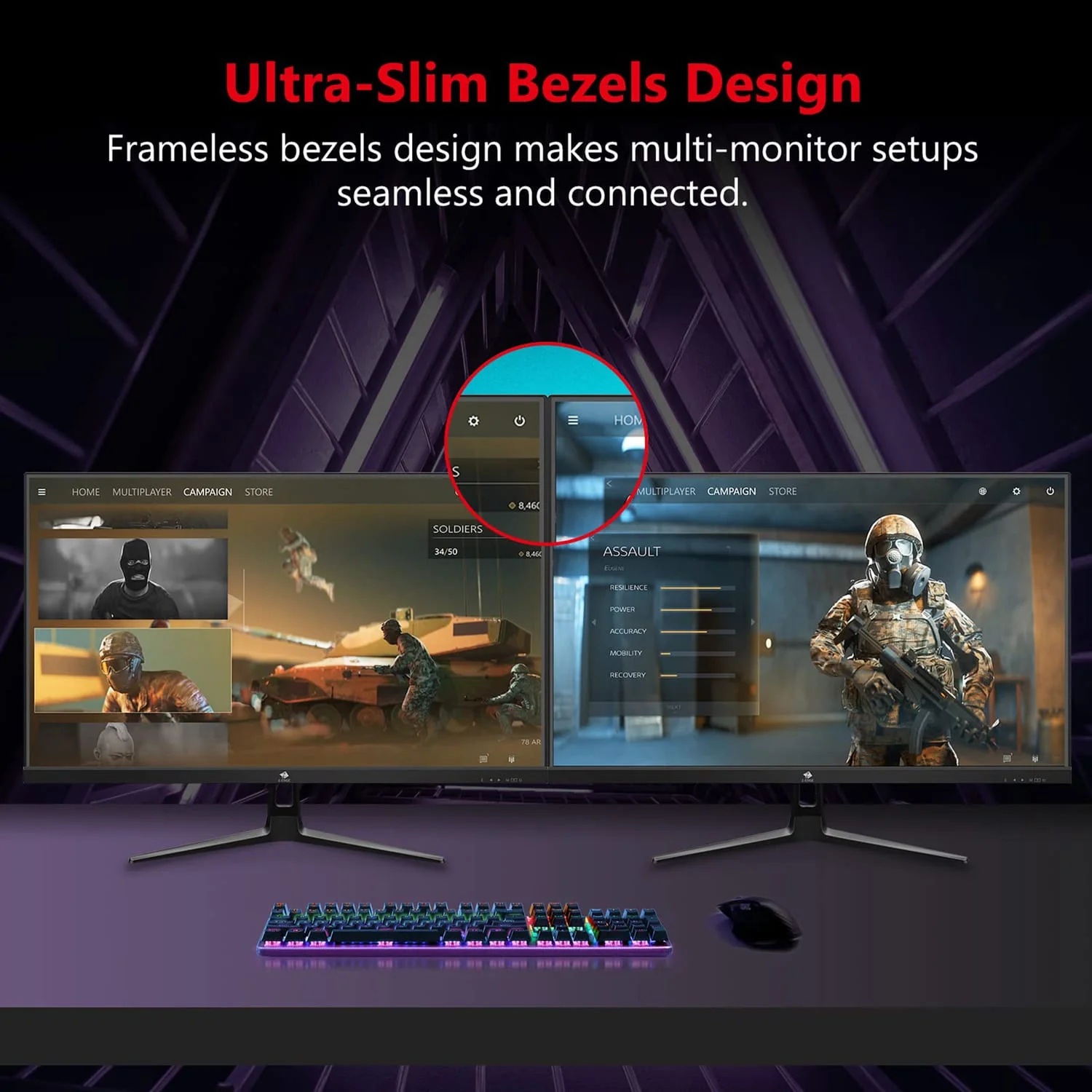 Z-Edge 24.5-In. 1080p 240-Hz Gaming Monitor - Image 5