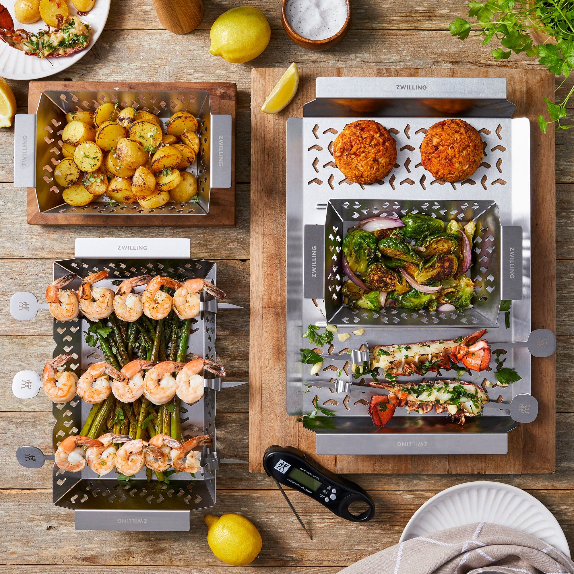 Zwilling BBQ+ 13-pc Grill Accessories Tool Set - Image 3