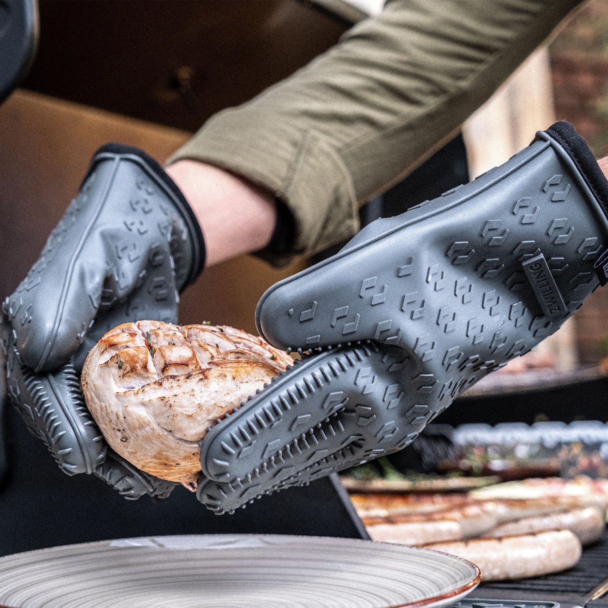 Zwilling BBQ+ Silicone Gloves - Pair - Image 3