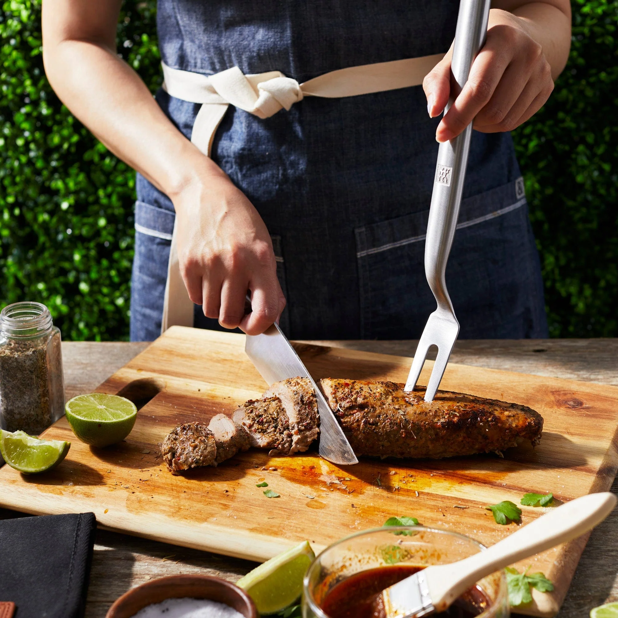 Zwilling BBQ+ Stainless Steel Grill Meat Fork - Image 2